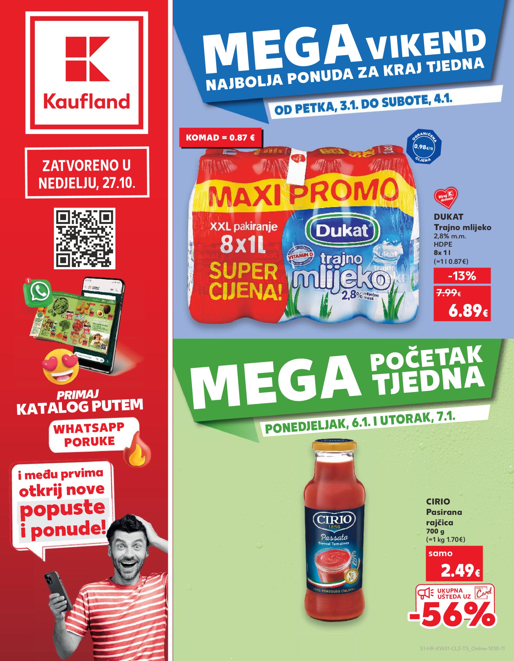 kaufland - Kaufland katalog vrijedi od 03.01. do 07.01.