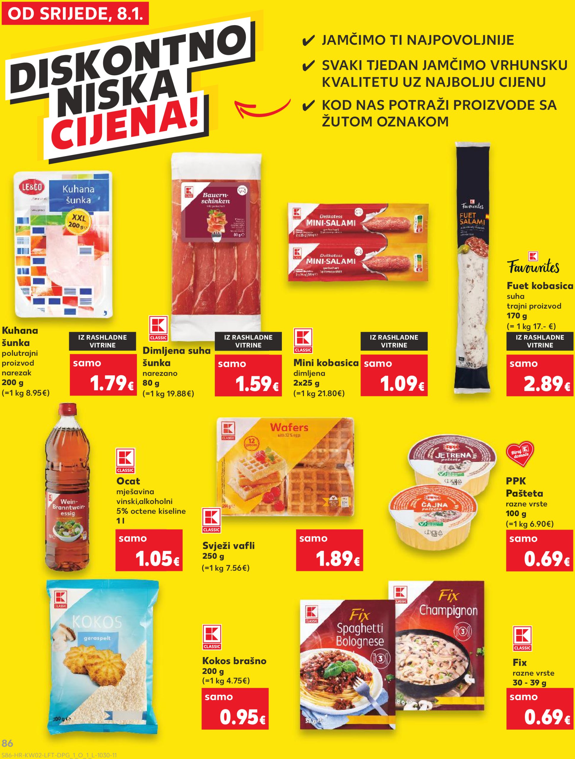 kaufland - Kaufland katalog vrijedi od 08.01. do 14.01. - page: 86