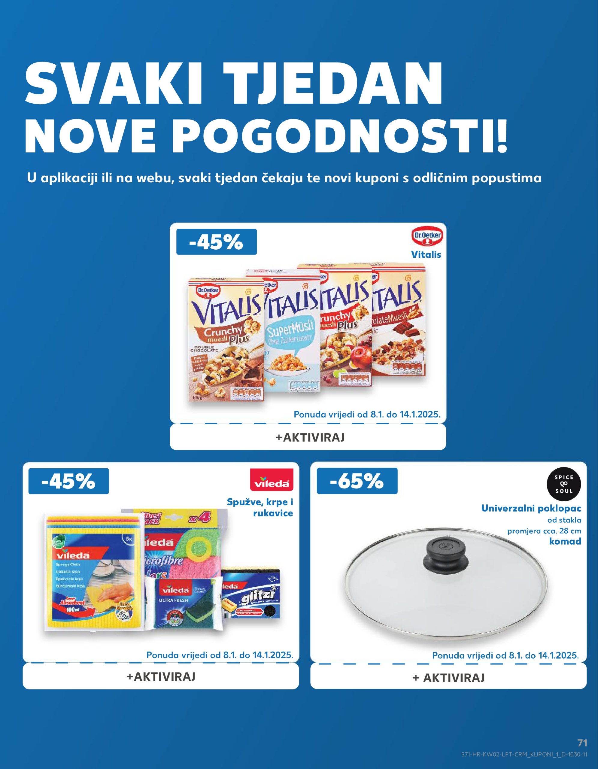 kaufland - Kaufland katalog vrijedi od 08.01. do 14.01. - page: 71