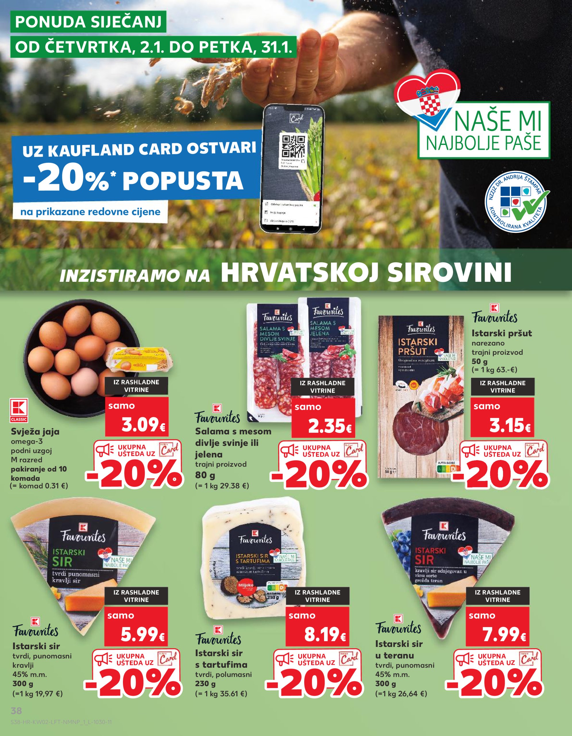 kaufland - Kaufland katalog vrijedi od 08.01. do 14.01. - page: 38