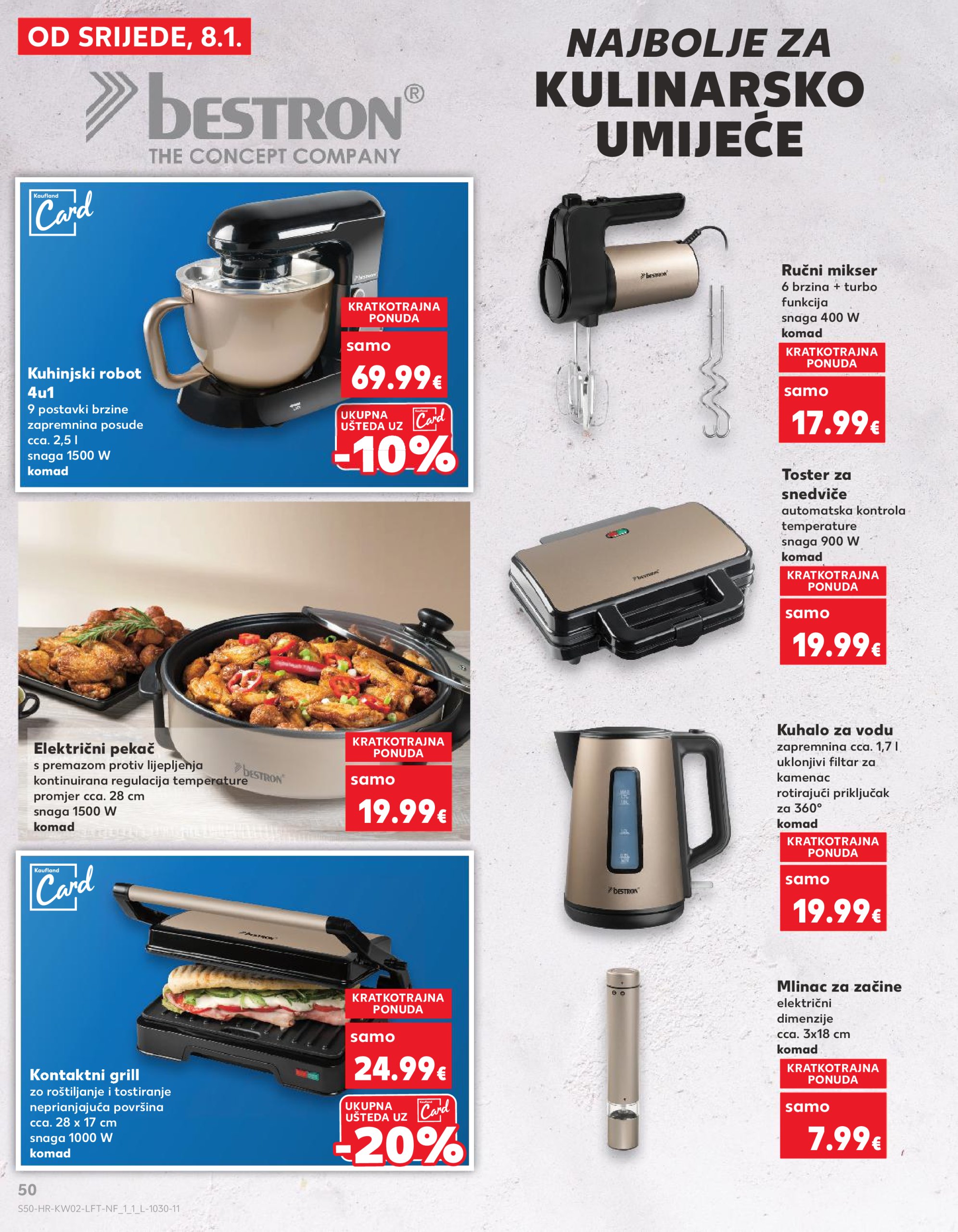 kaufland - Kaufland katalog vrijedi od 08.01. do 14.01. - page: 50