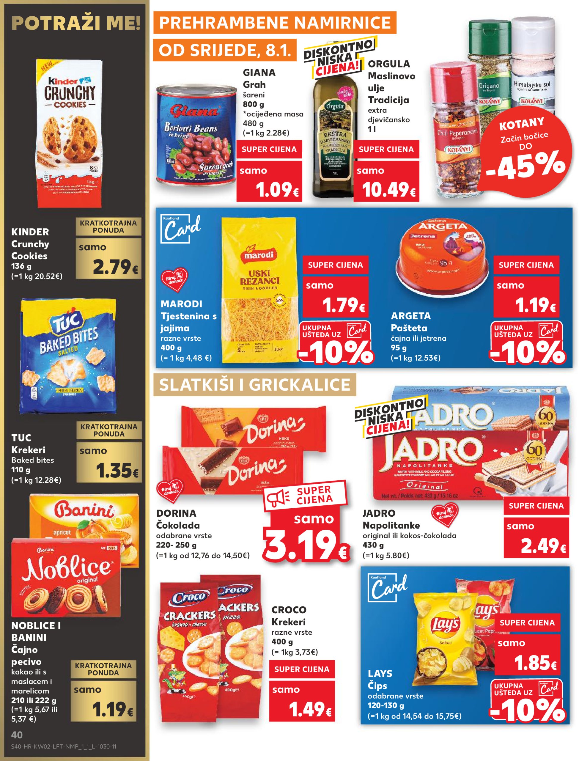 kaufland - Kaufland katalog vrijedi od 08.01. do 14.01. - page: 40