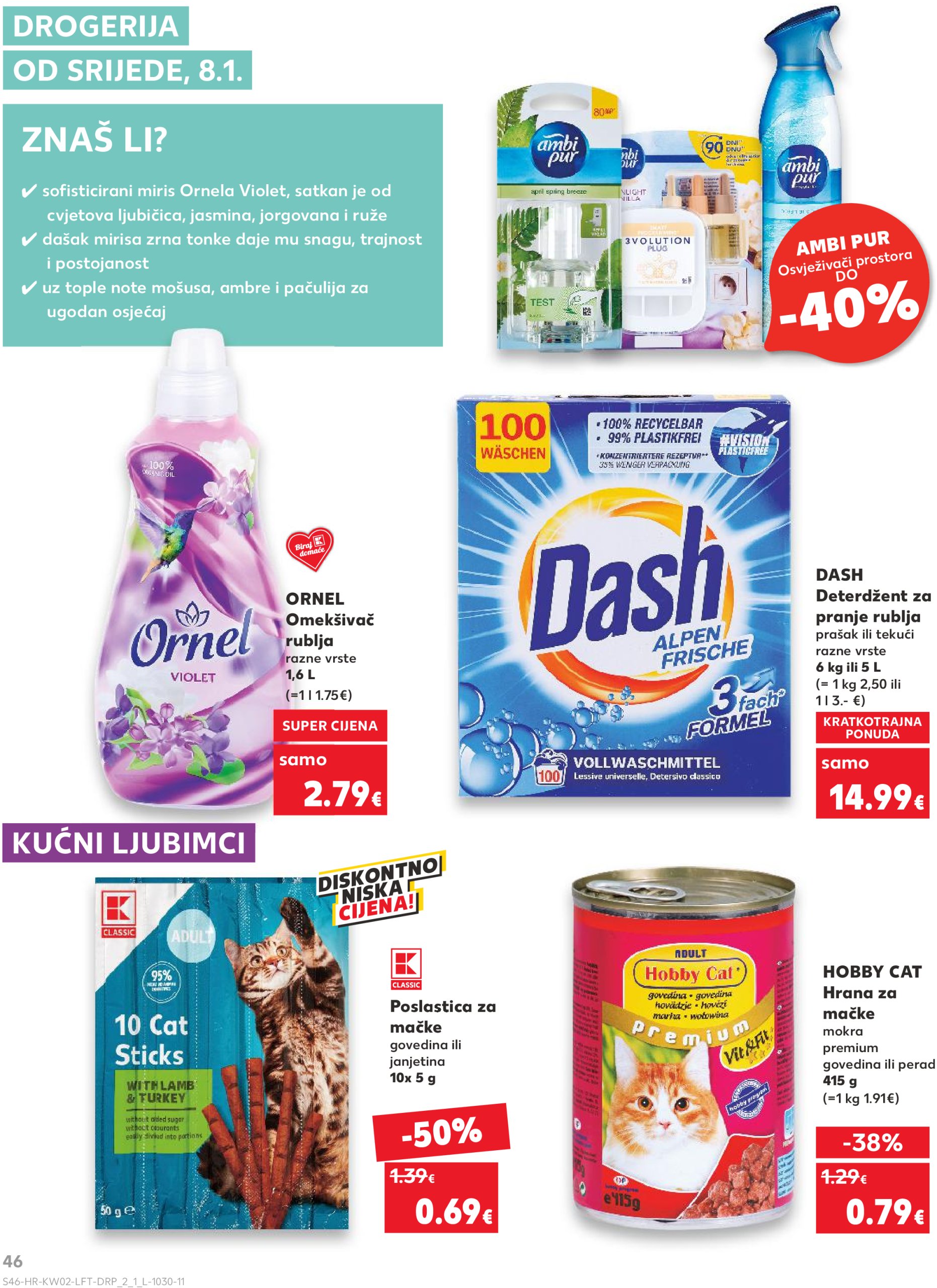 kaufland - Kaufland katalog vrijedi od 08.01. do 14.01. - page: 46