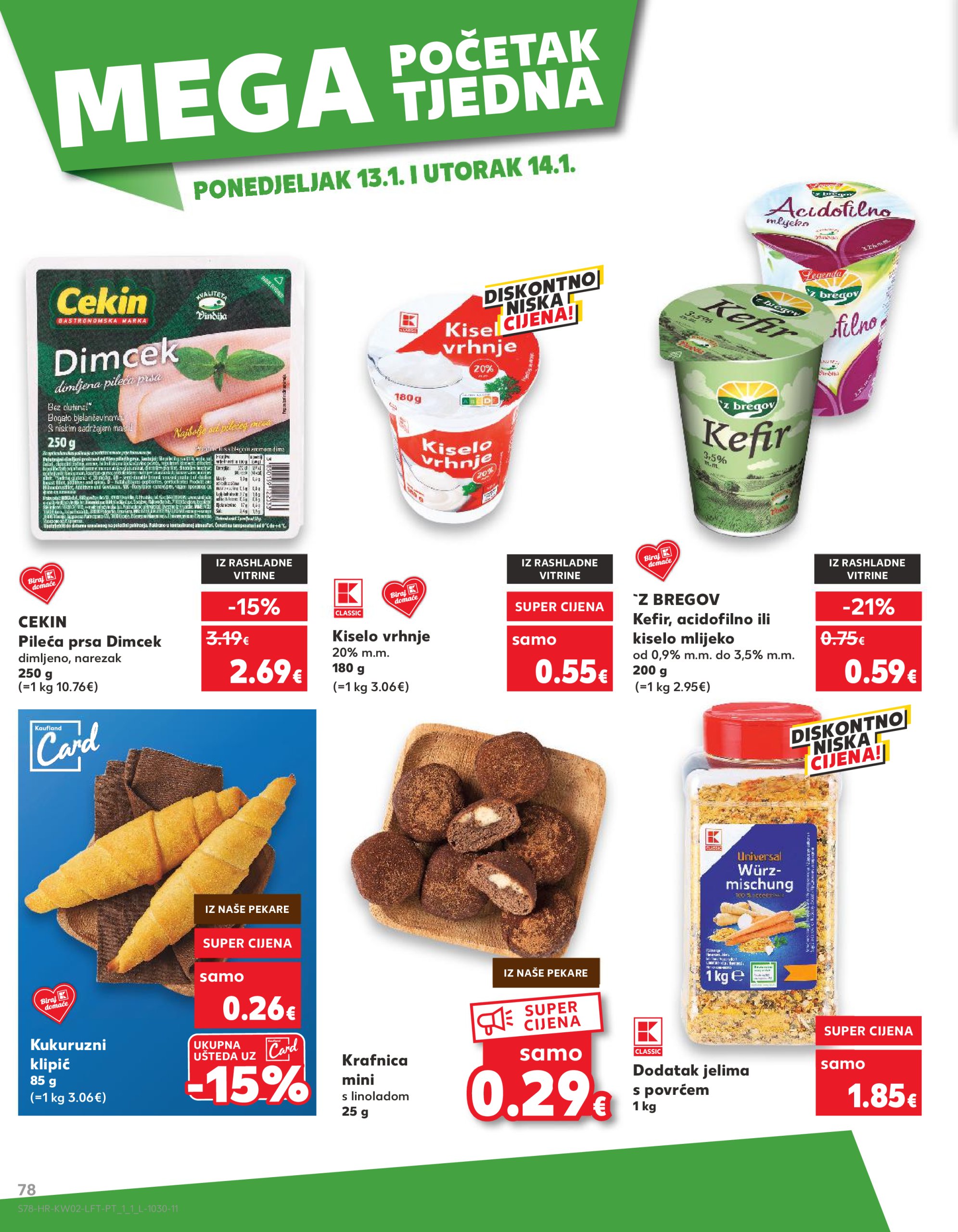 kaufland - Kaufland katalog vrijedi od 08.01. do 14.01. - page: 78