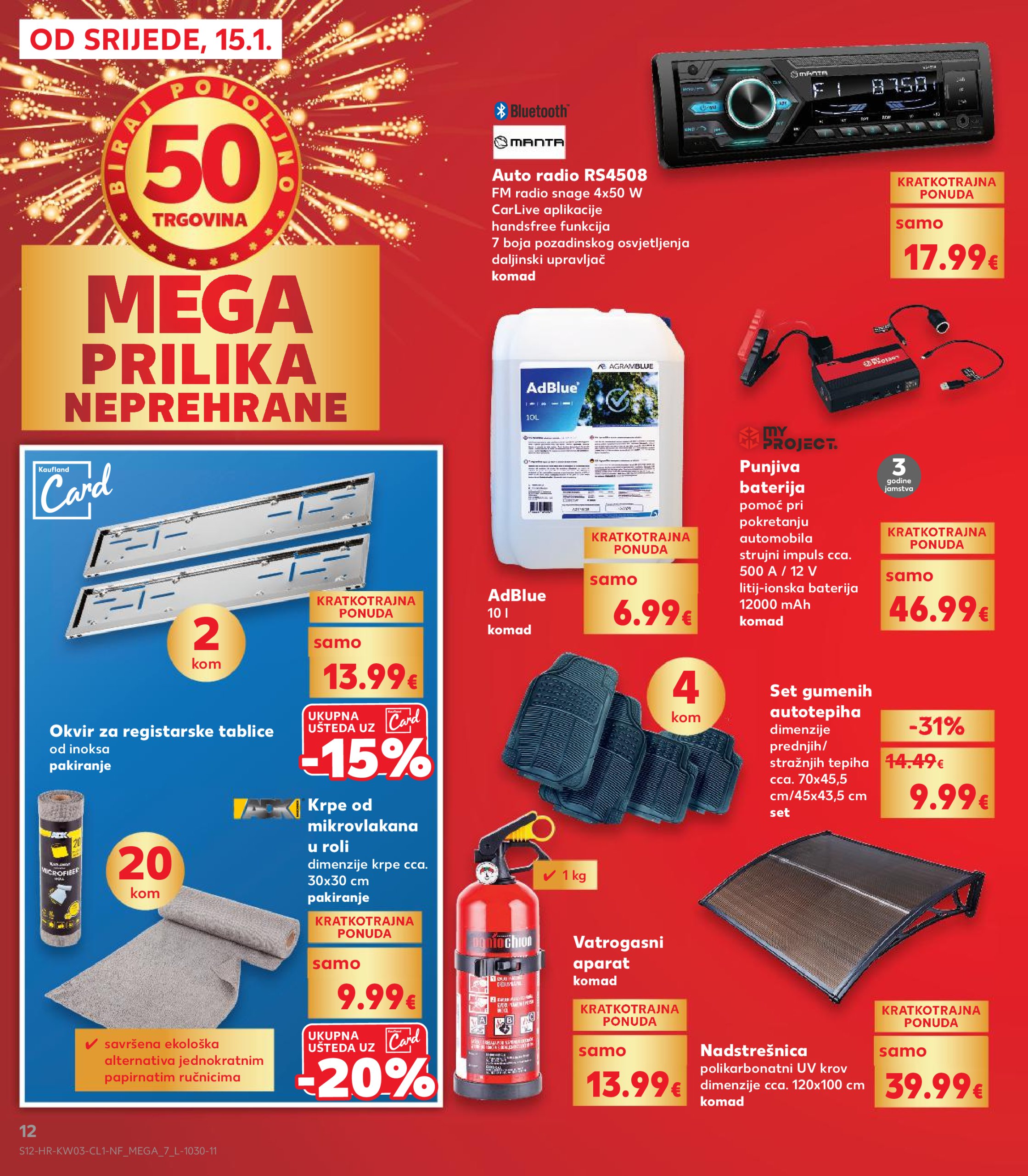 kaufland - Kaufland katalog vrijedi od 15.01. do 21.01. - page: 12