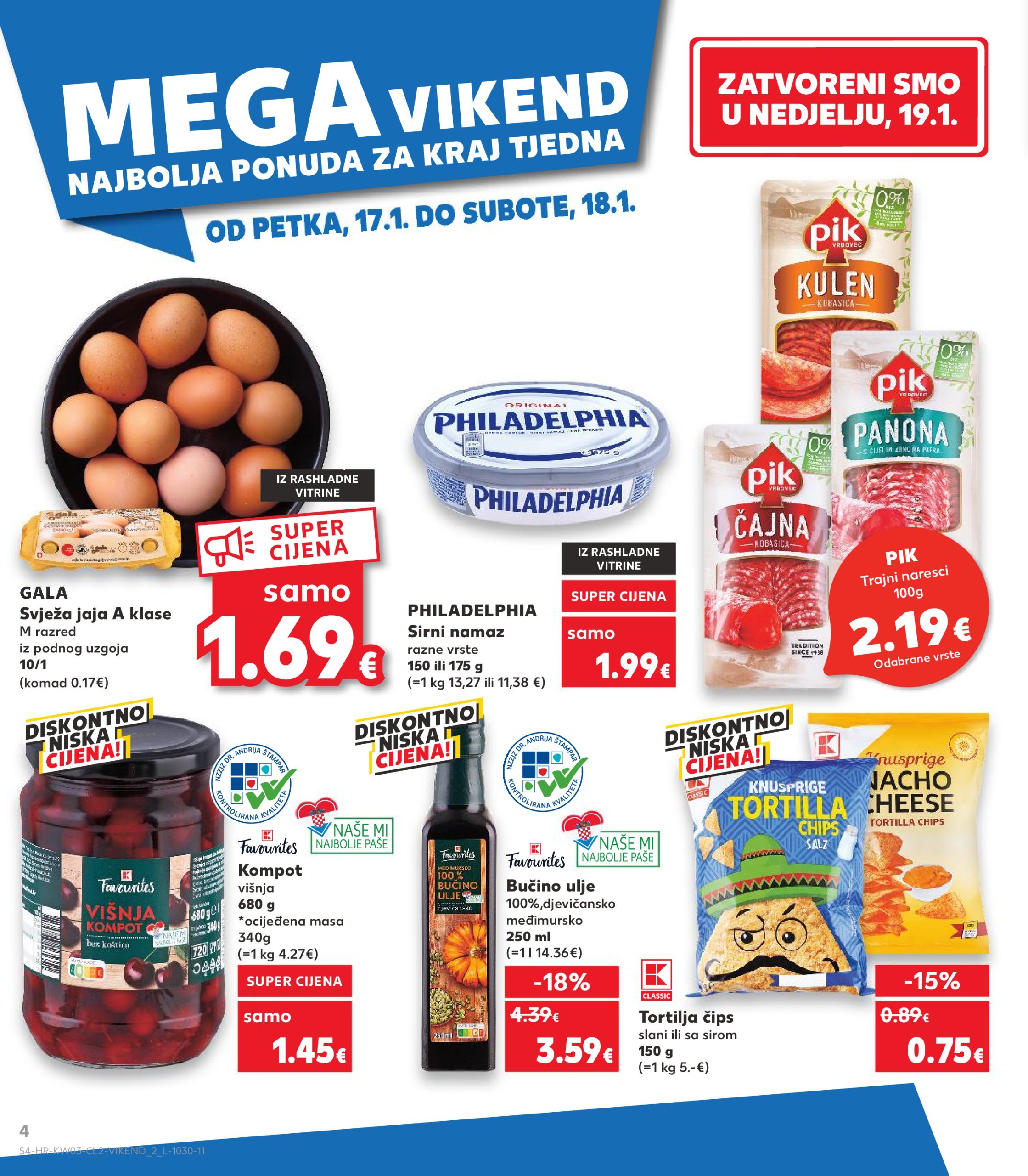 kaufland - Kaufland katalog vrijedi od 17.01. do 21.01. - page: 4