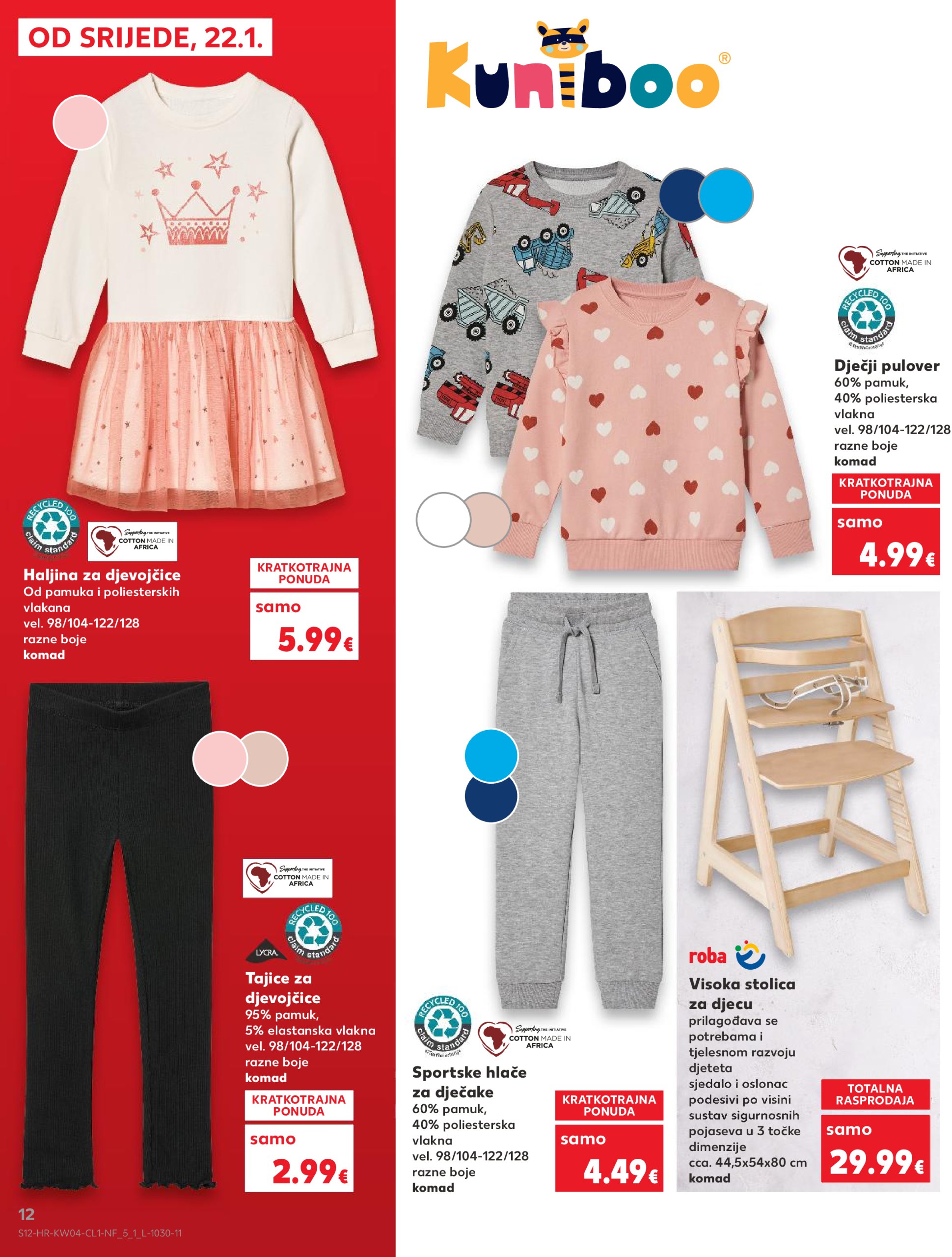 kaufland - Kaufland katalog vrijedi od 22.01. do 28.01. - page: 12