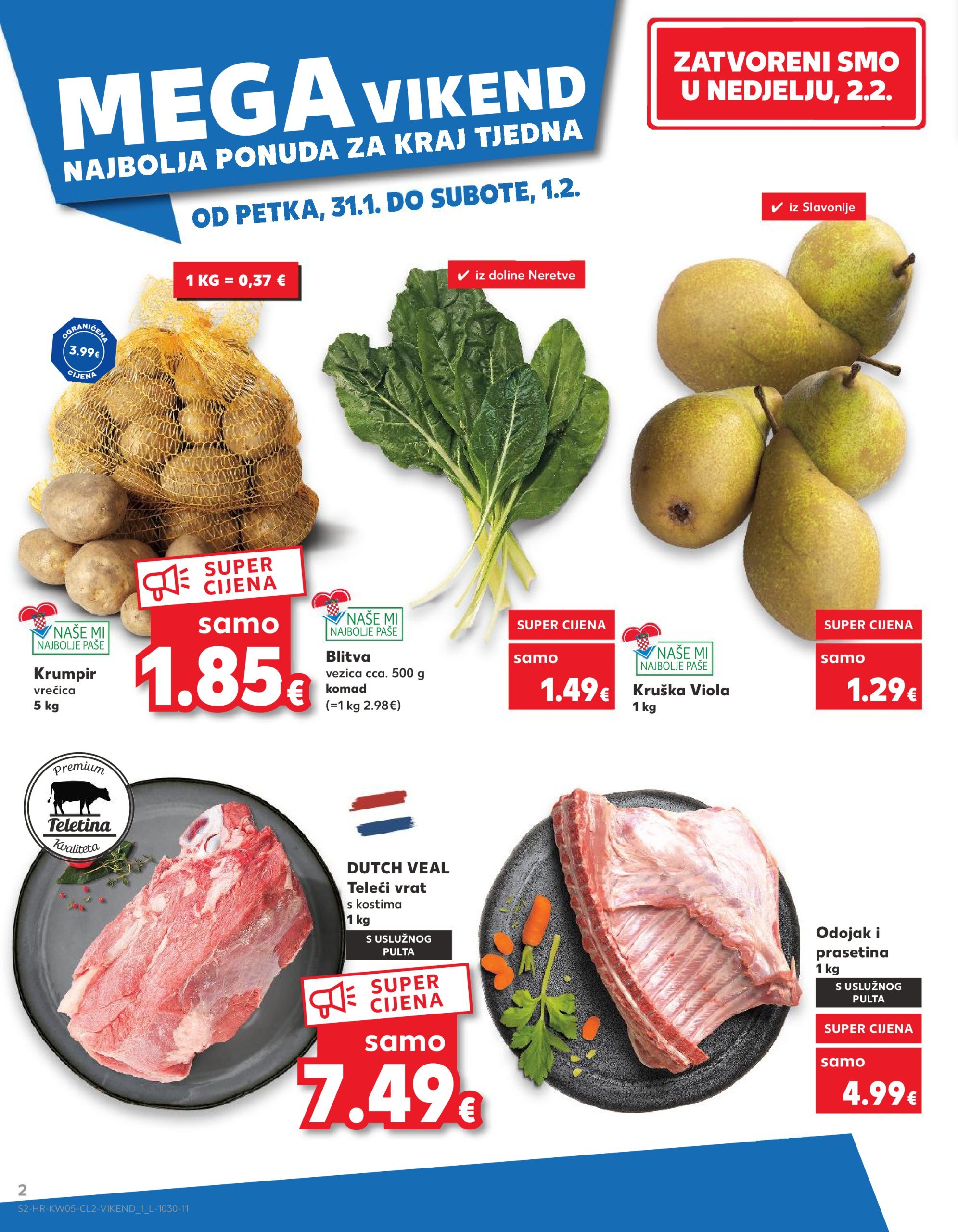 kaufland - Kaufland katalog vrijedi od 31.01. do 01.02. - page: 2