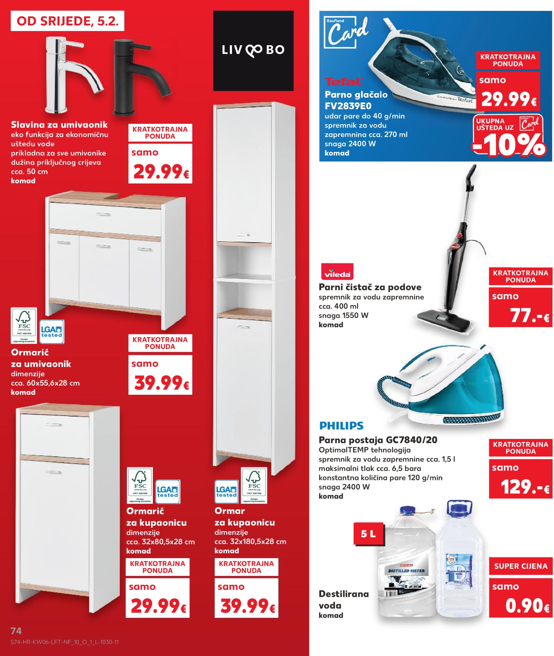 kaufland - Kaufland katalog vrijedi od 05.02. do 11.02. - page: 74