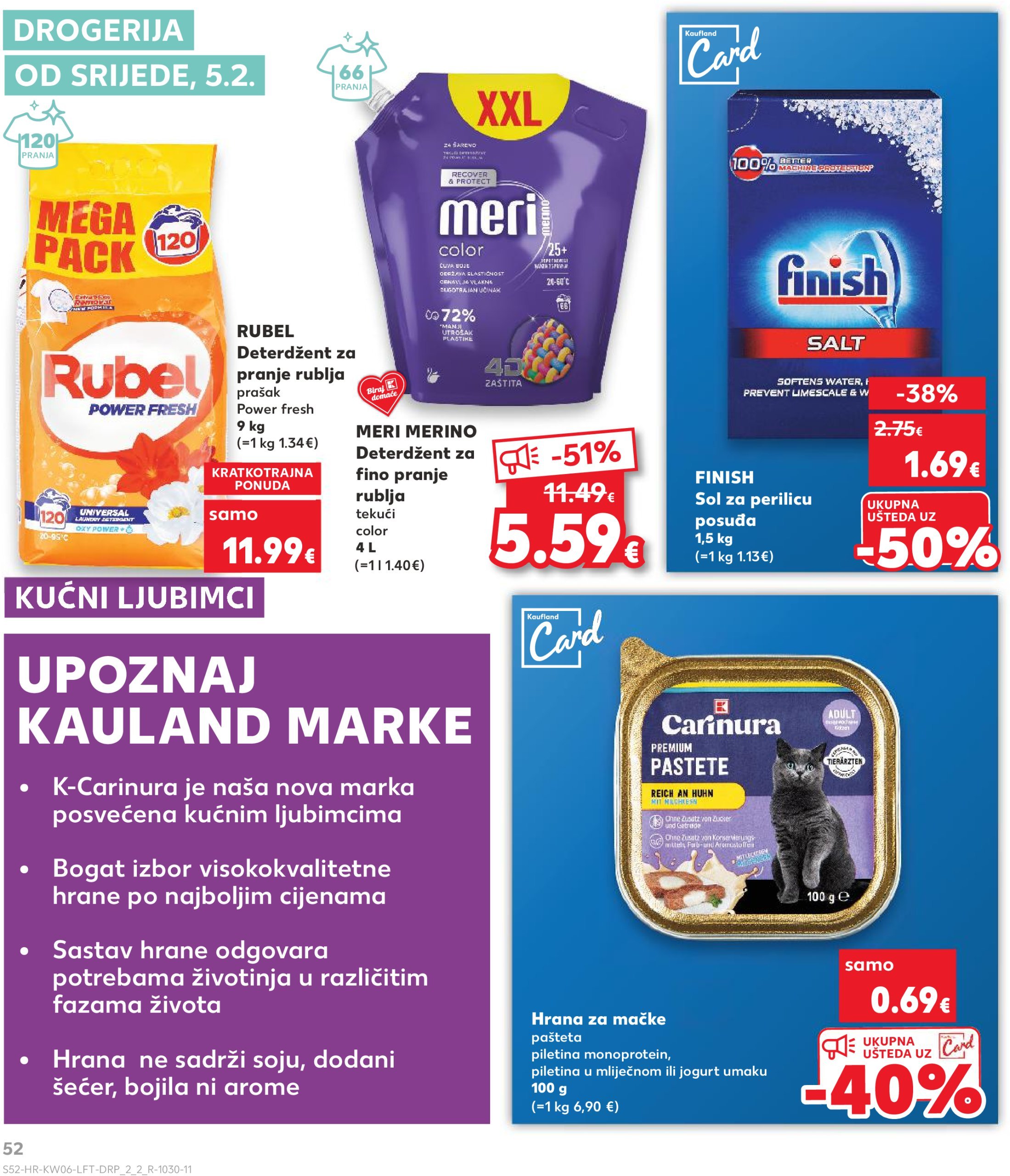 kaufland - Kaufland katalog vrijedi od 05.02. do 11.02. - page: 52