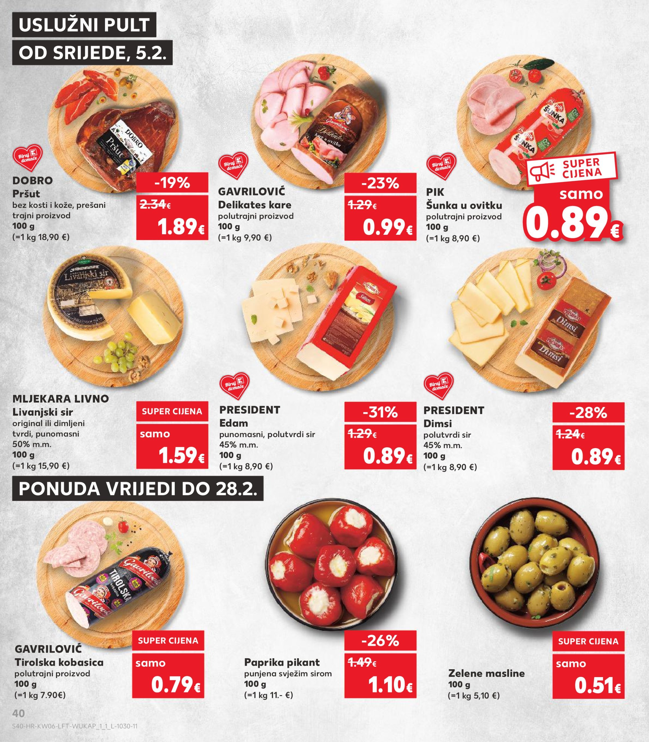 kaufland - Kaufland katalog vrijedi od 05.02. do 11.02. - page: 40