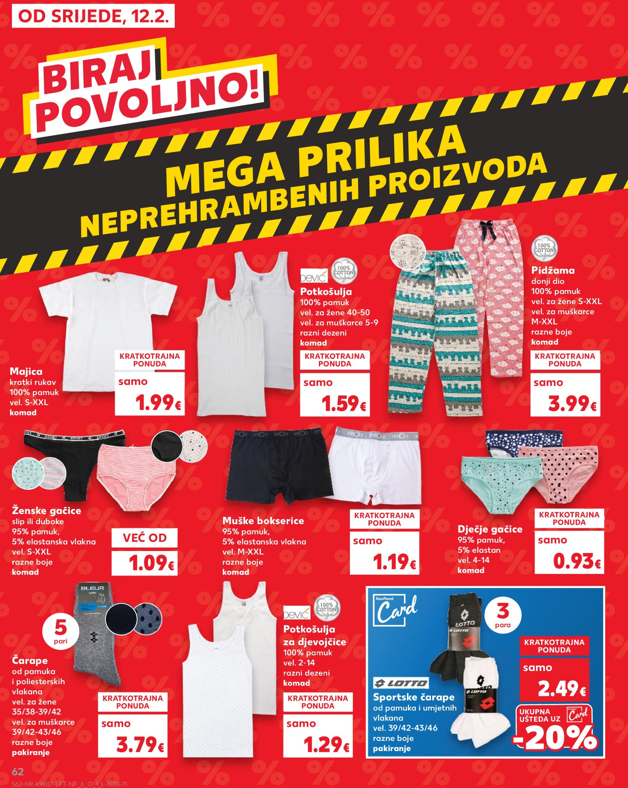 kaufland - Kaufland katalog vrijedi od 12.02. do 18.02. - page: 62