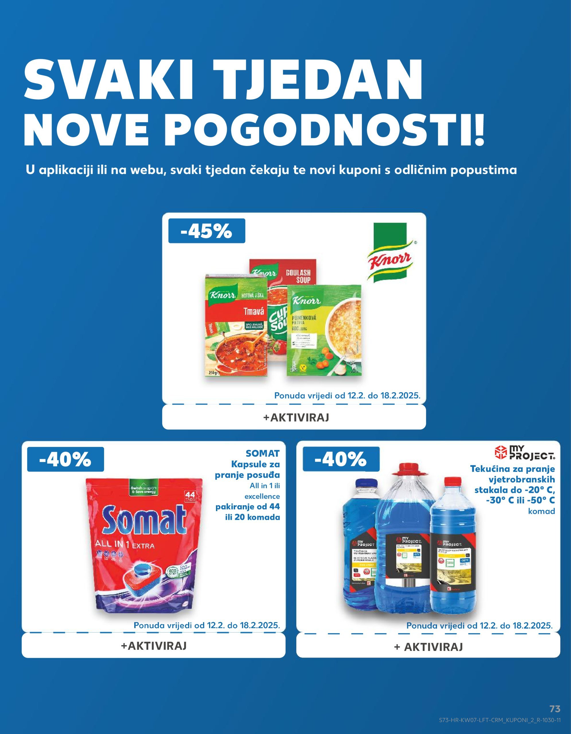 kaufland - Kaufland katalog vrijedi od 12.02. do 18.02. - page: 73