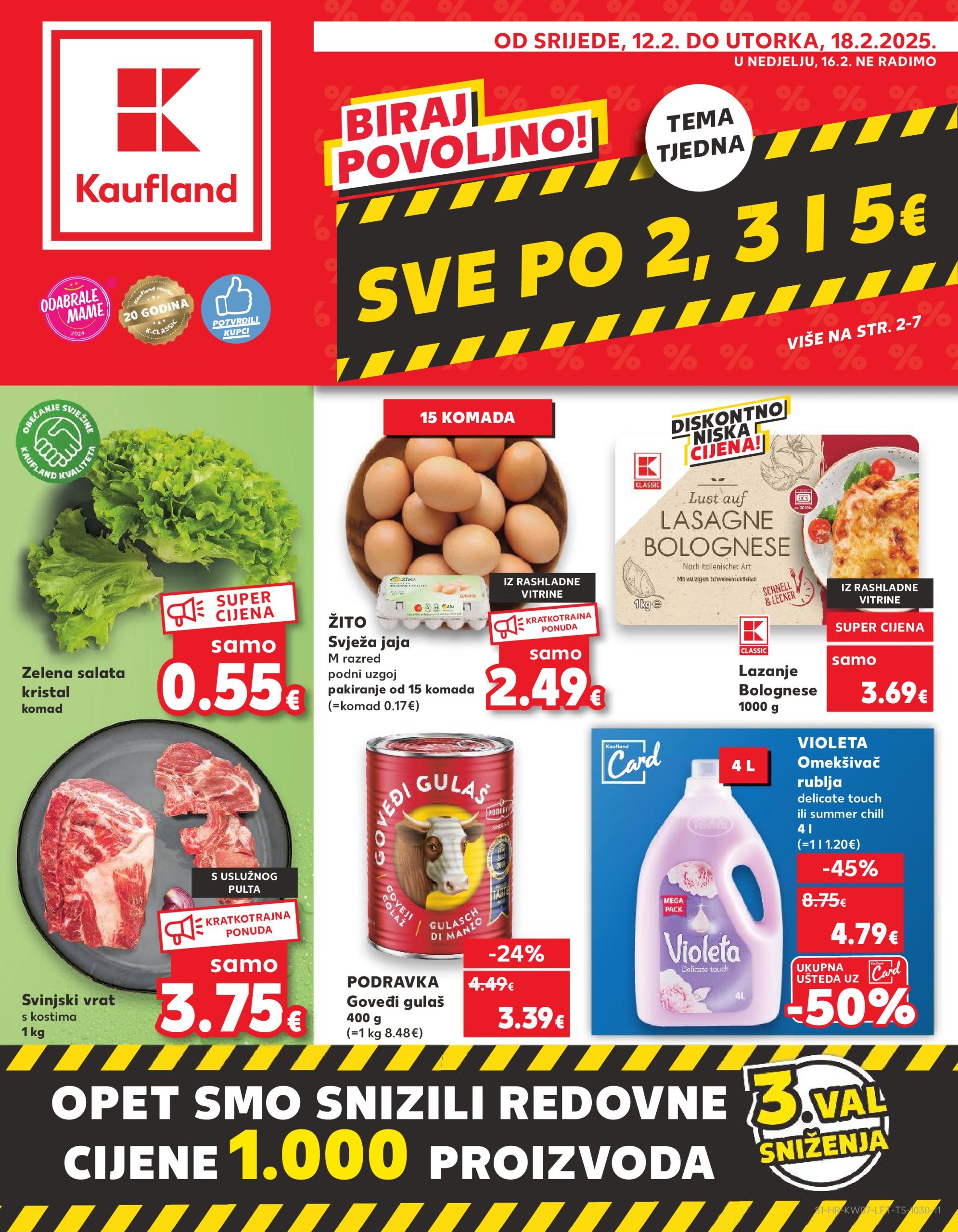 kaufland - Kaufland katalog vrijedi od 12.02. do 18.02.