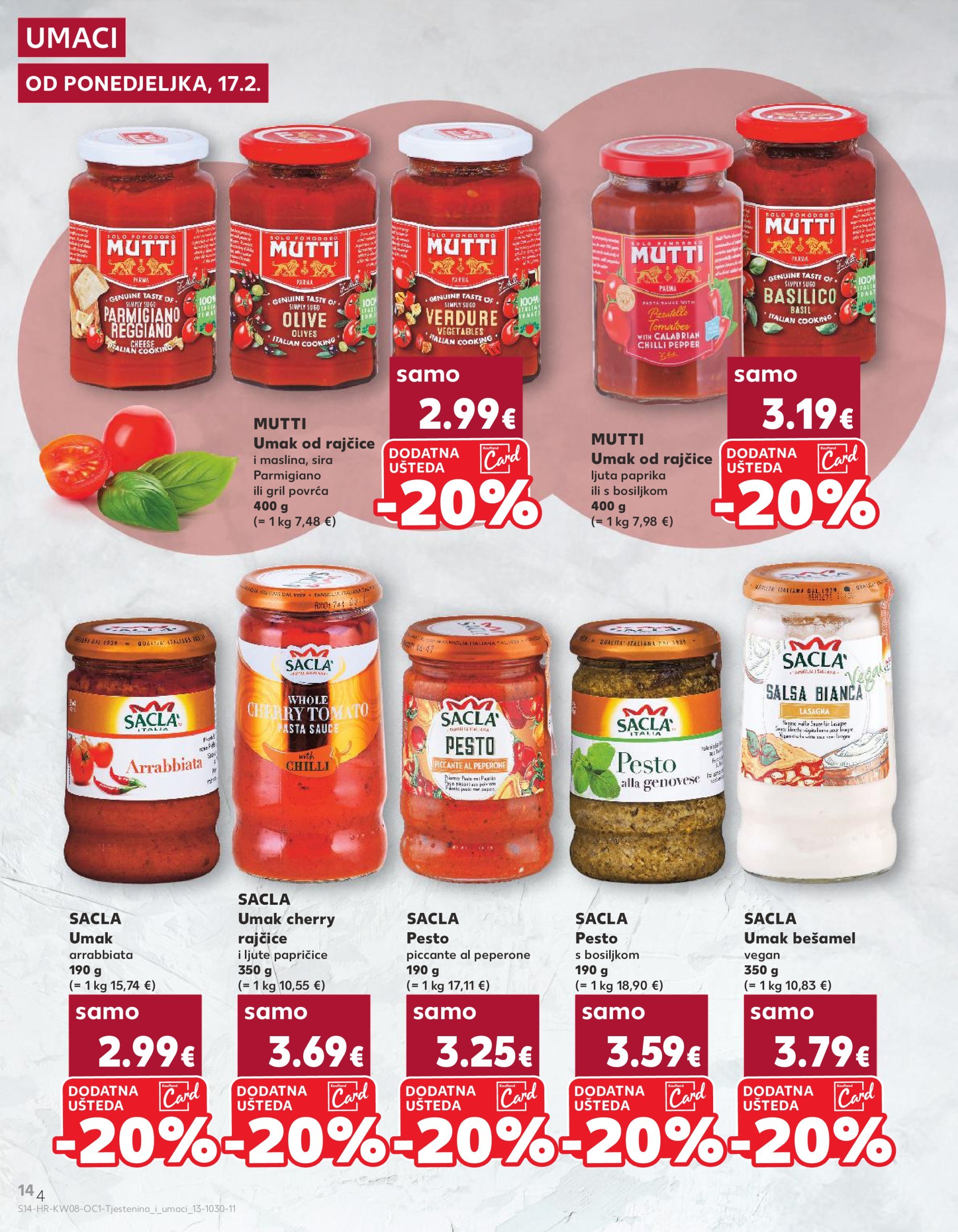 kaufland - Kaufland katalog vrijedi od 17.02. do 01.03. - page: 14