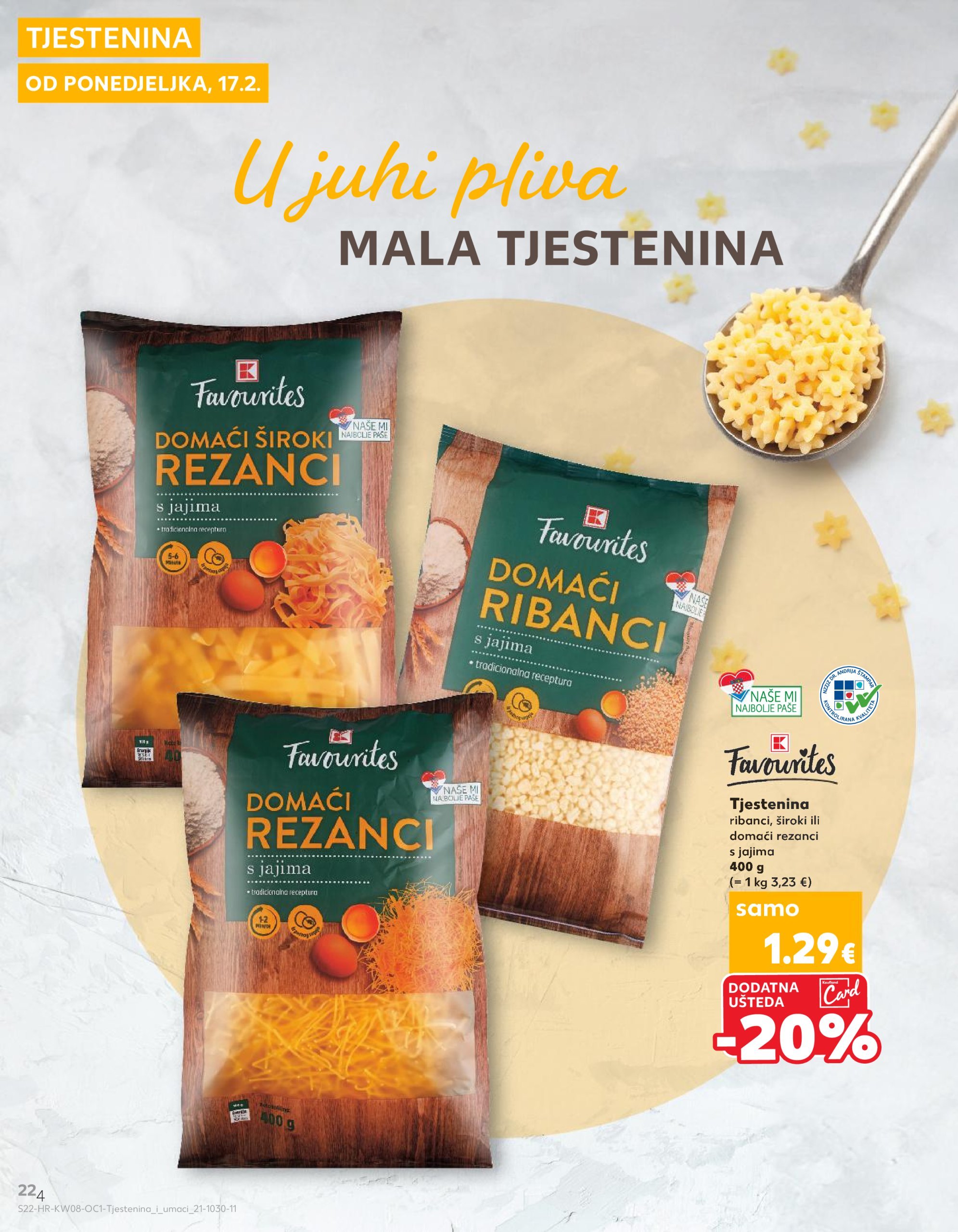 kaufland - Kaufland katalog vrijedi od 17.02. do 01.03. - page: 22