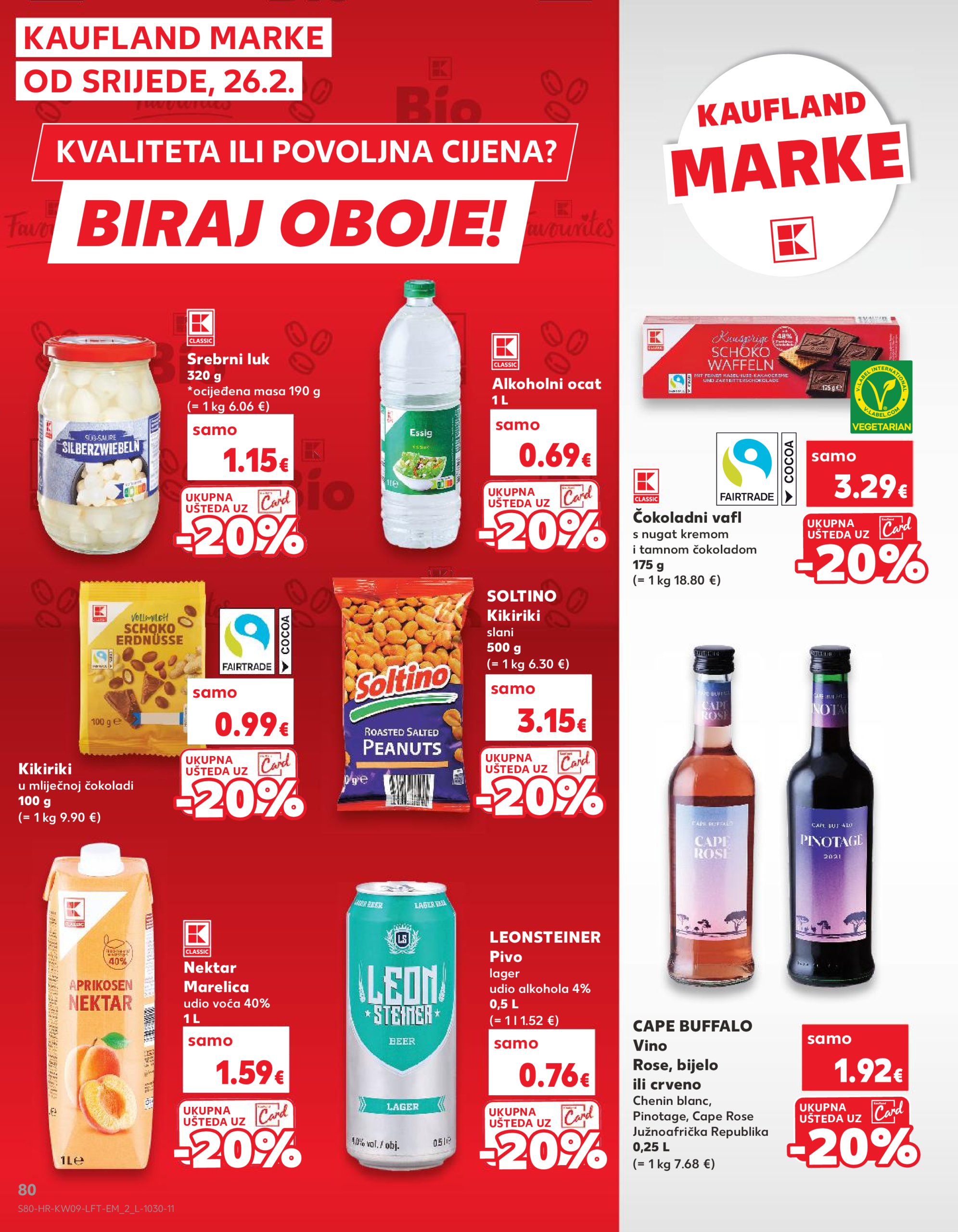 kaufland - Kaufland katalog vrijedi od 26.02. do 04.03. - page: 80