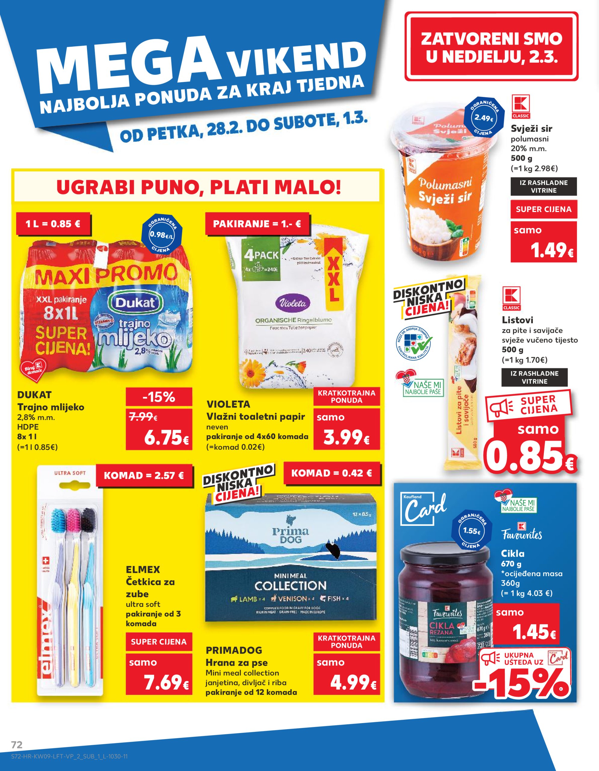 kaufland - Kaufland katalog vrijedi od 26.02. do 04.03. - page: 72