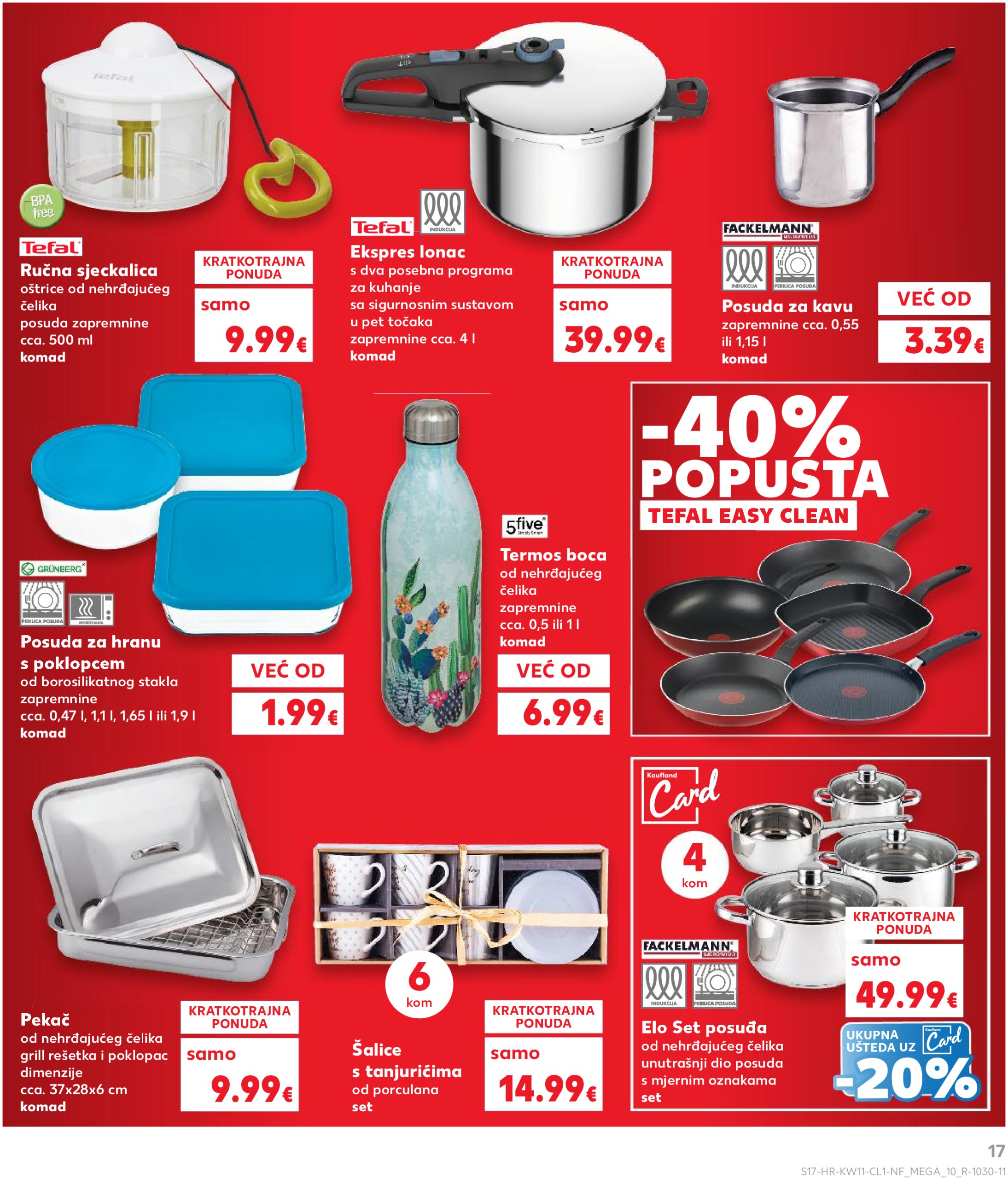 kaufland - Kaufland - Neprehrambeni letak katalog vrijedi od 12.03. do 18.03. - page: 17