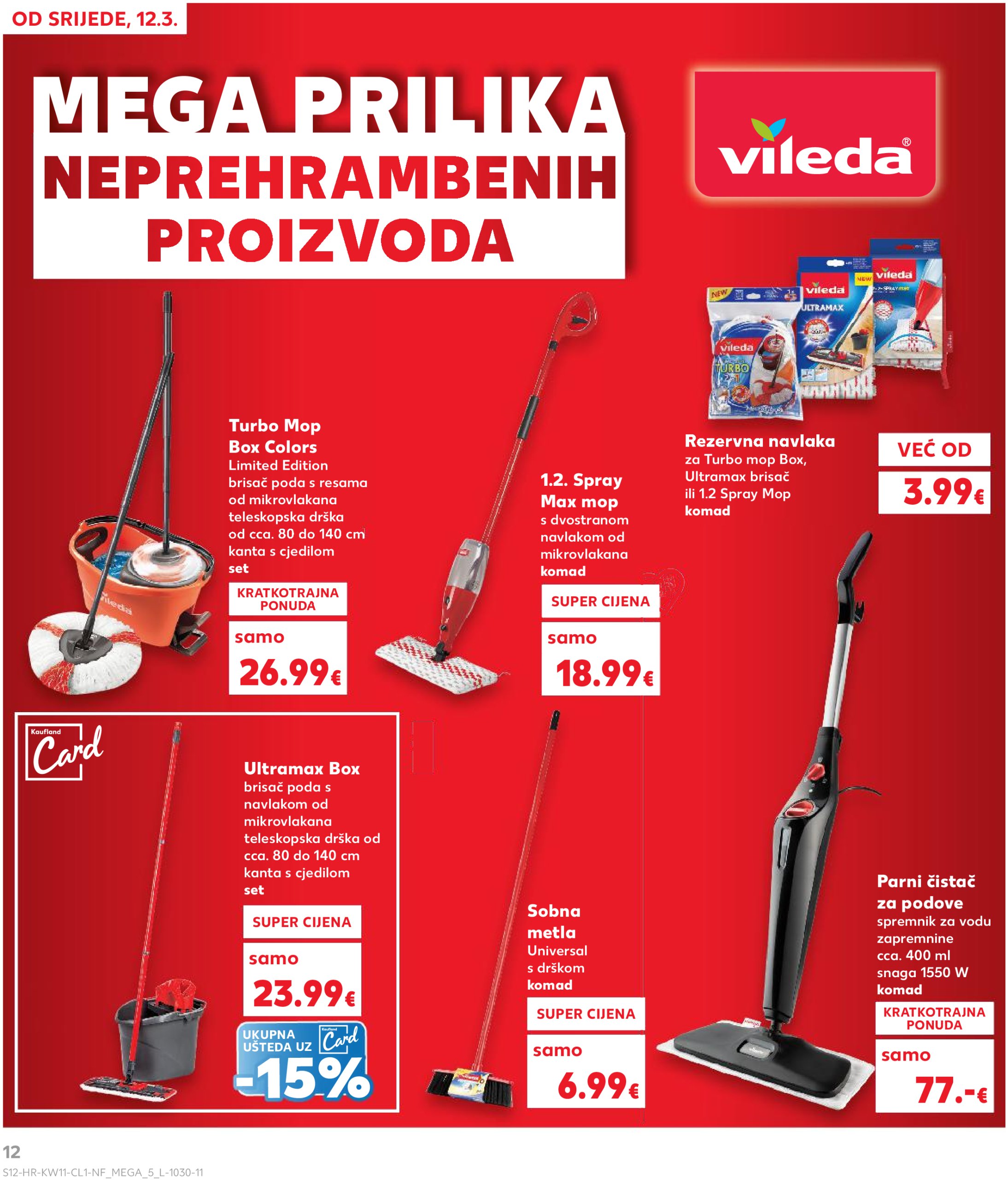 kaufland - Kaufland - Neprehrambeni letak katalog vrijedi od 12.03. do 18.03. - page: 12