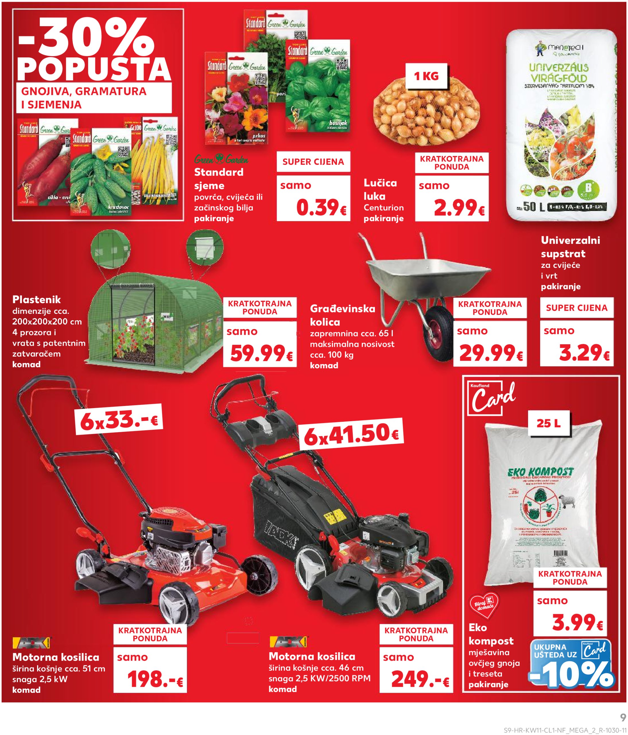 kaufland - Kaufland - Neprehrambeni letak katalog vrijedi od 12.03. do 18.03. - page: 9