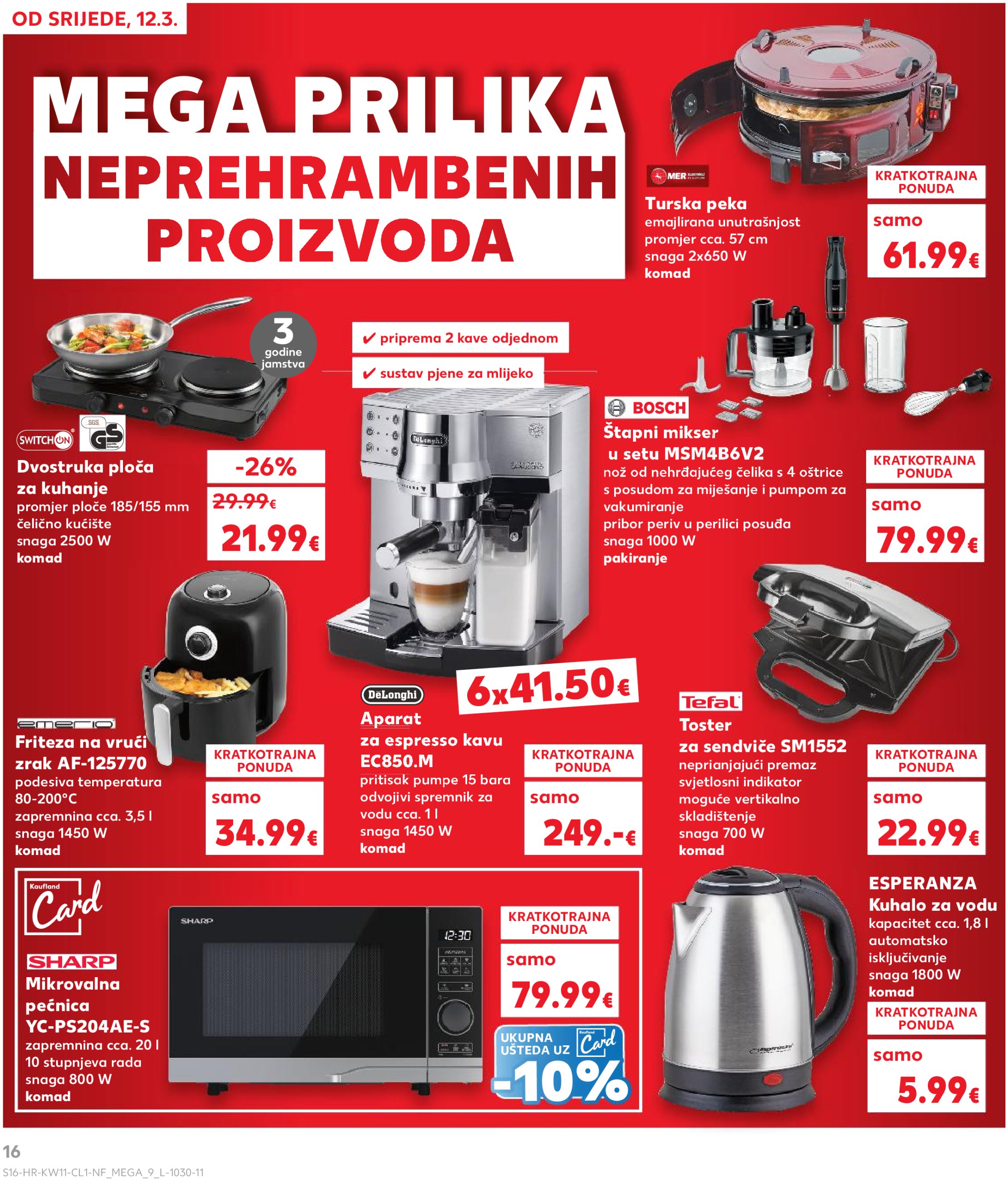 kaufland - Kaufland - Neprehrambeni letak katalog vrijedi od 12.03. do 18.03. - page: 16