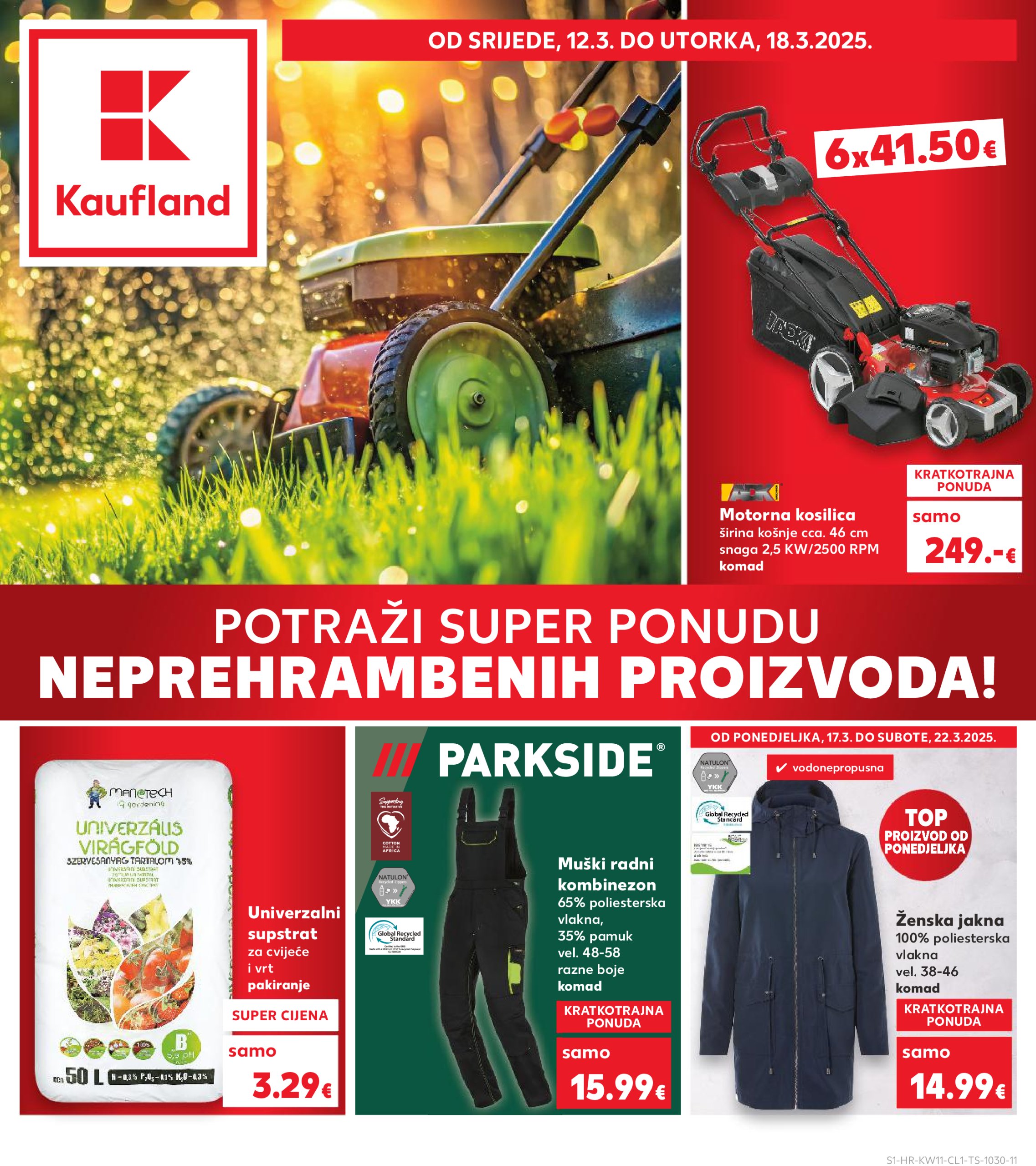 kaufland - Kaufland - Neprehrambeni letak katalog vrijedi od 12.03. do 18.03. - page: 1