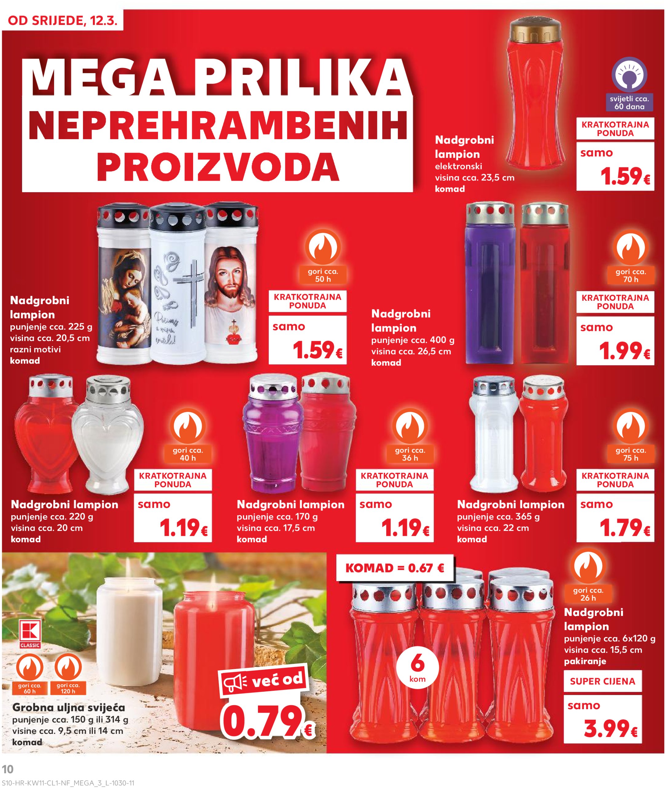 kaufland - Kaufland - Neprehrambeni letak katalog vrijedi od 12.03. do 18.03. - page: 10