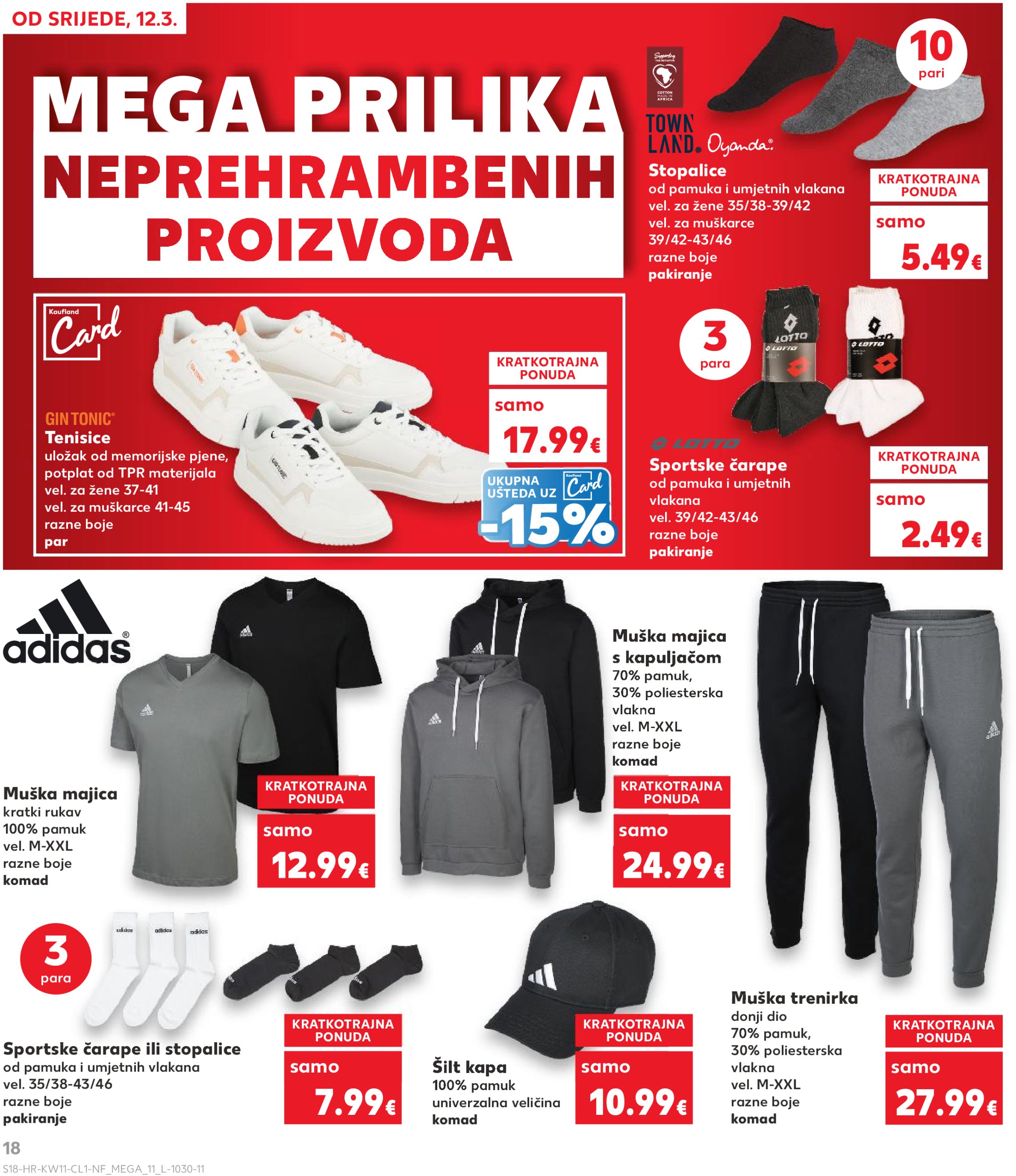 kaufland - Kaufland - Neprehrambeni letak katalog vrijedi od 12.03. do 18.03. - page: 18