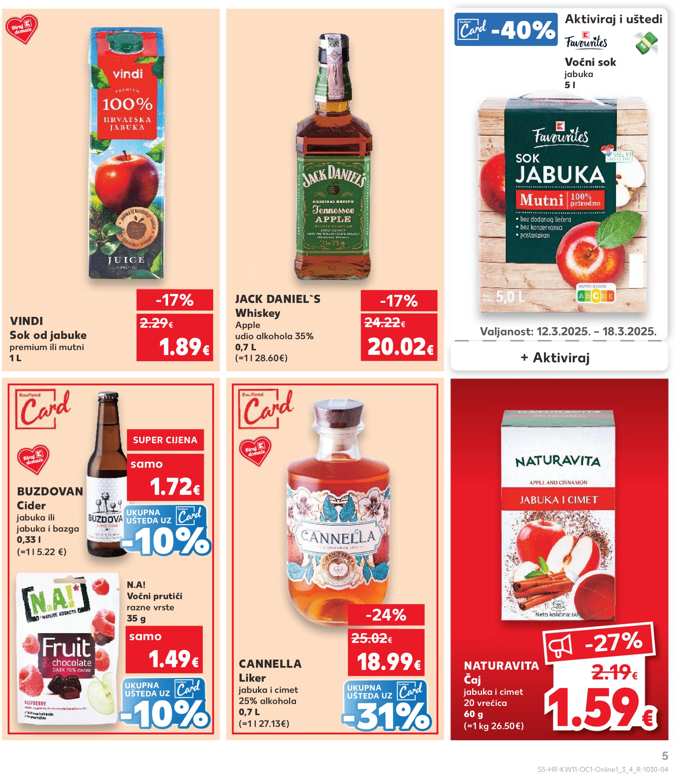 kaufland - Kaufland katalog vrijedi od 12.03. do 18.03. - page: 5