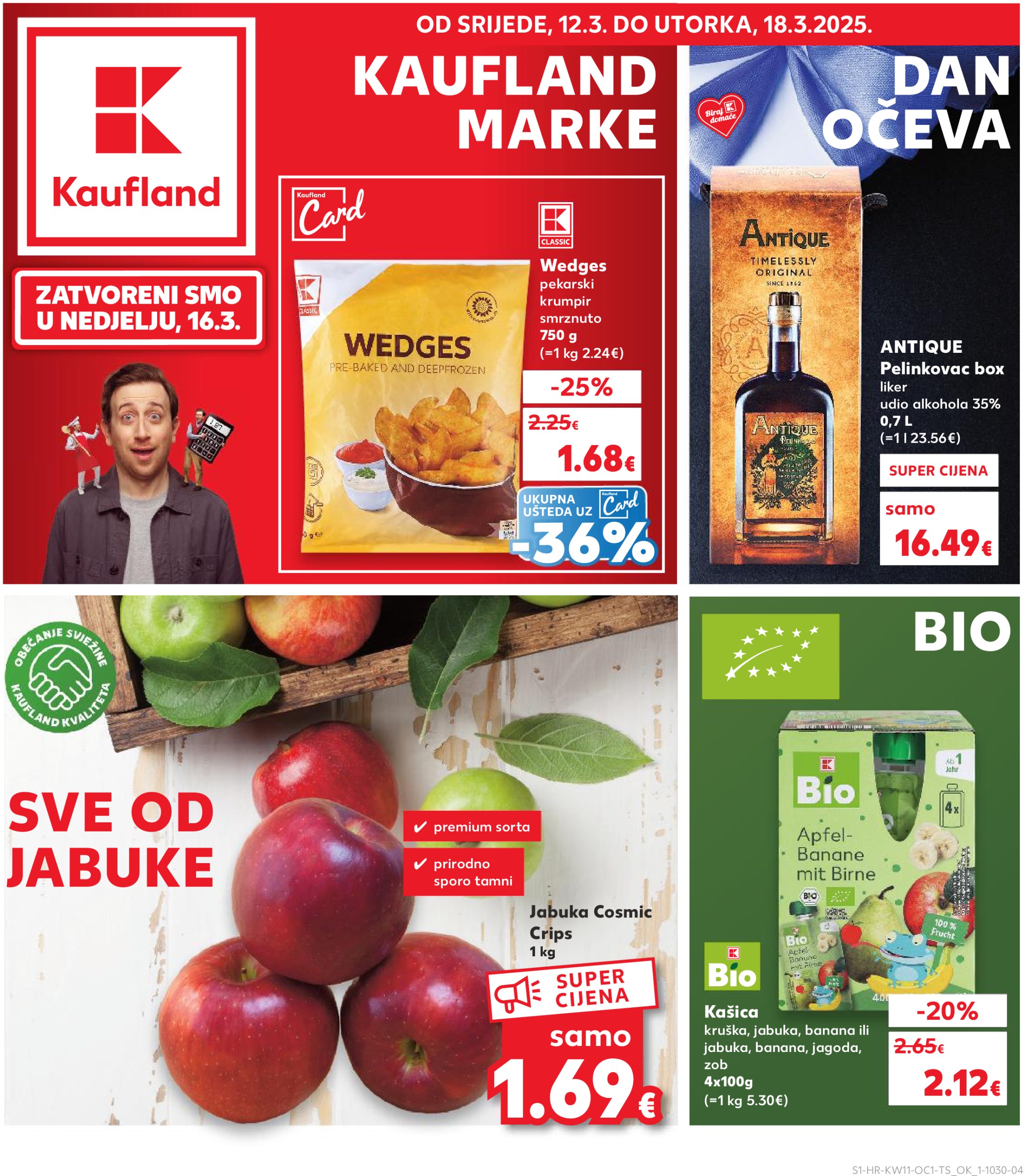 kaufland - Kaufland katalog vrijedi od 12.03. do 18.03. - page: 1