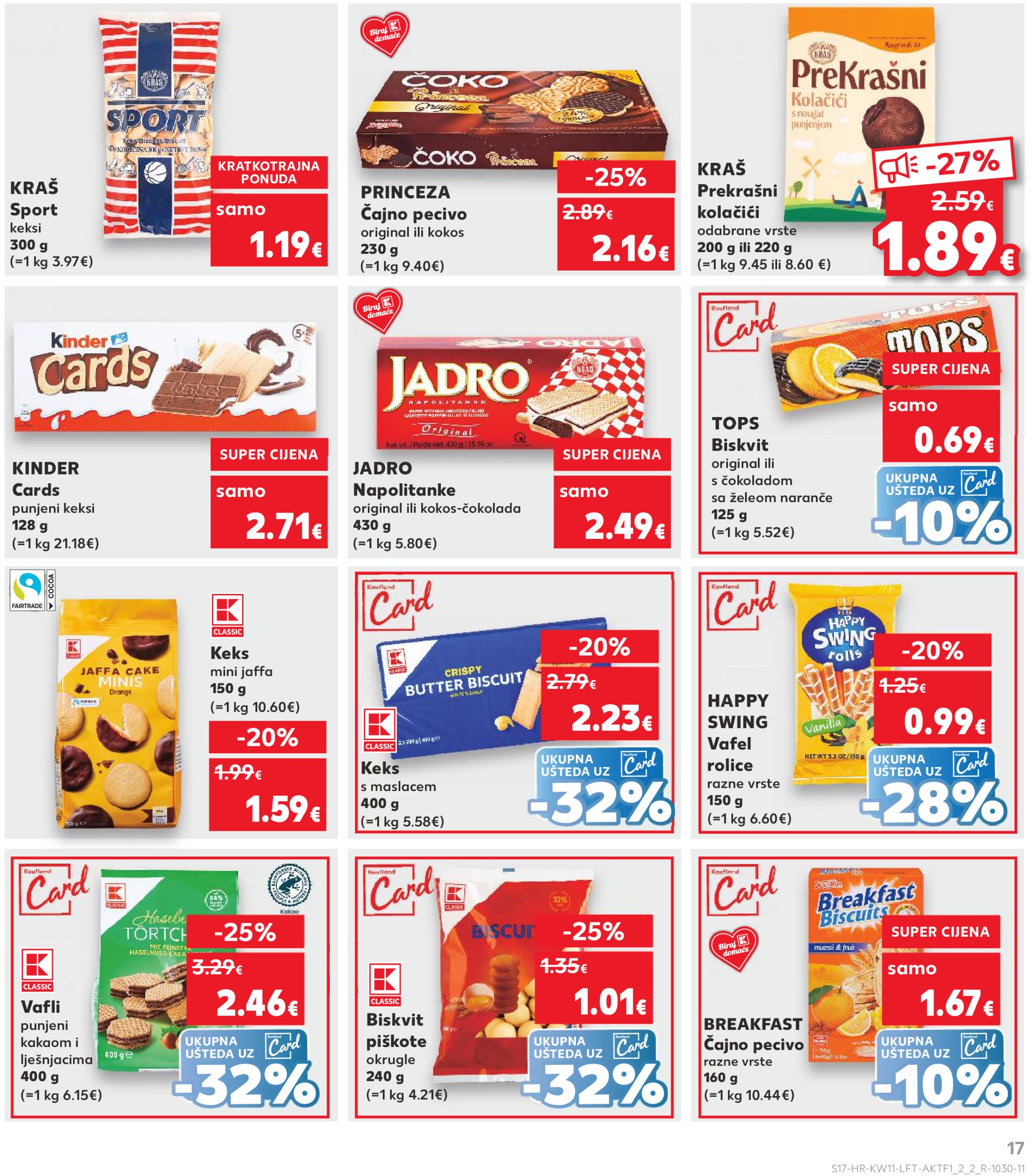 kaufland - Kaufland - Mega Prilika katalog vrijedi od 12.03. do 18.03. - page: 17