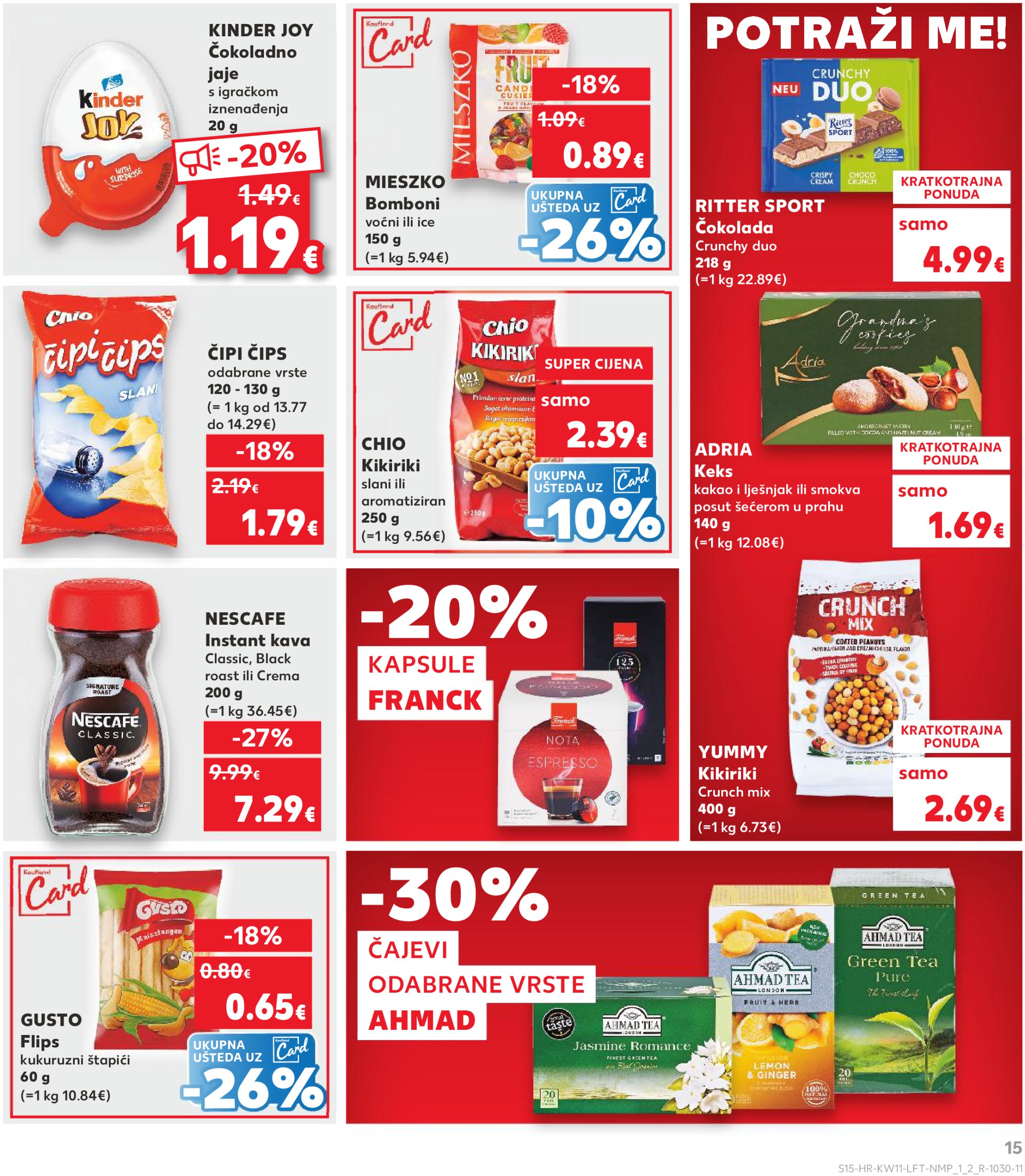 kaufland - Kaufland - Mega Prilika katalog vrijedi od 12.03. do 18.03. - page: 15