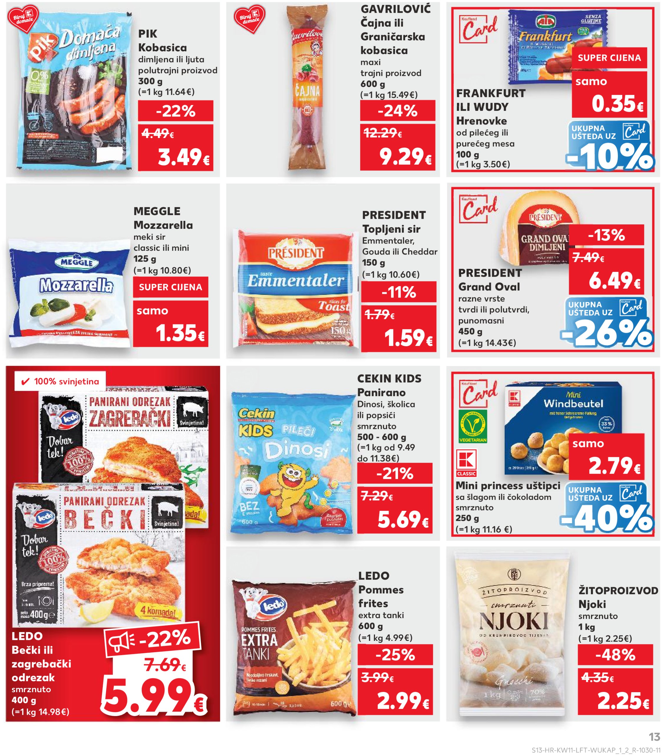 kaufland - Kaufland - Mega Prilika katalog vrijedi od 12.03. do 18.03. - page: 13