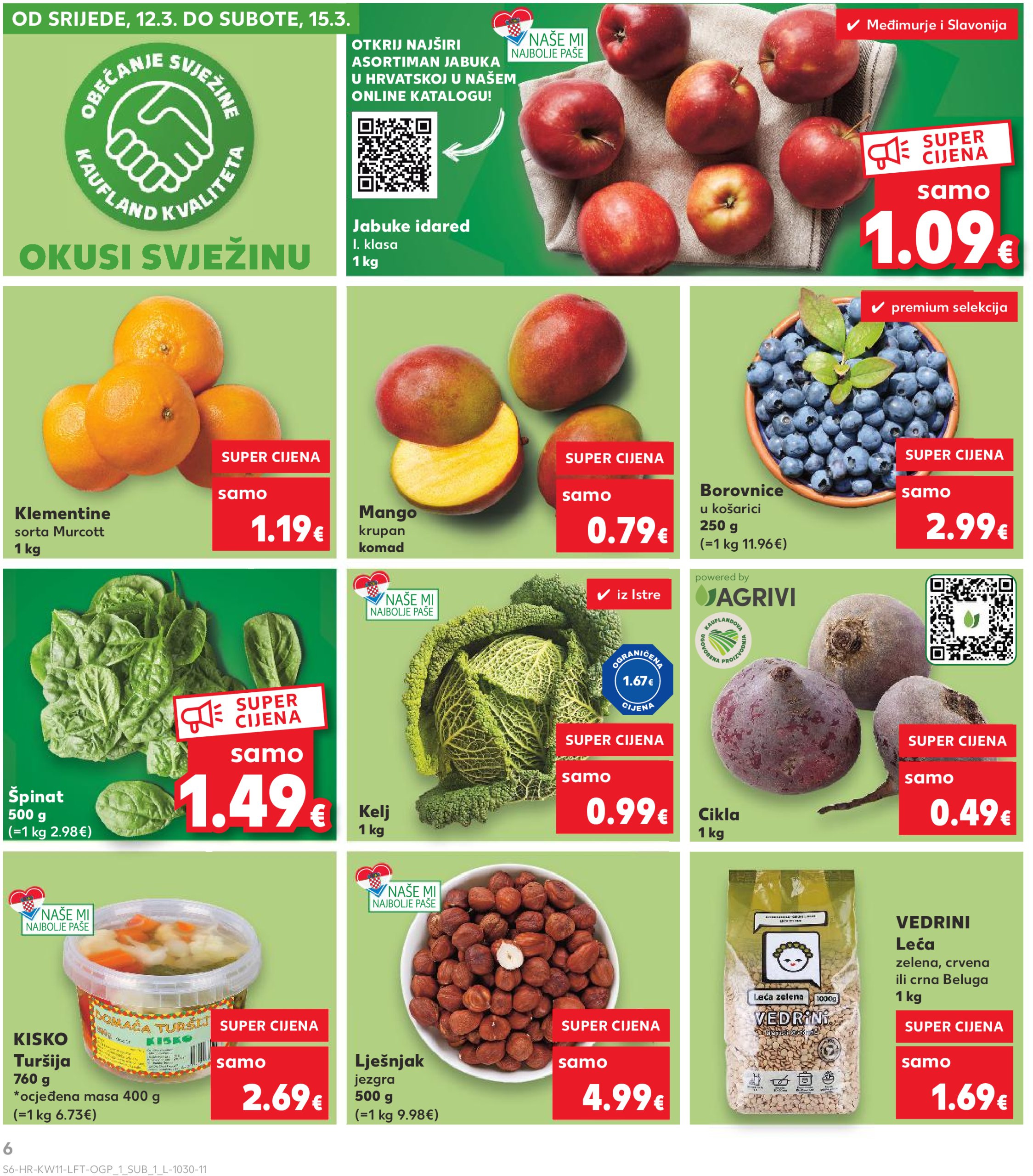 kaufland - Kaufland - Mega Prilika katalog vrijedi od 12.03. do 18.03. - page: 6