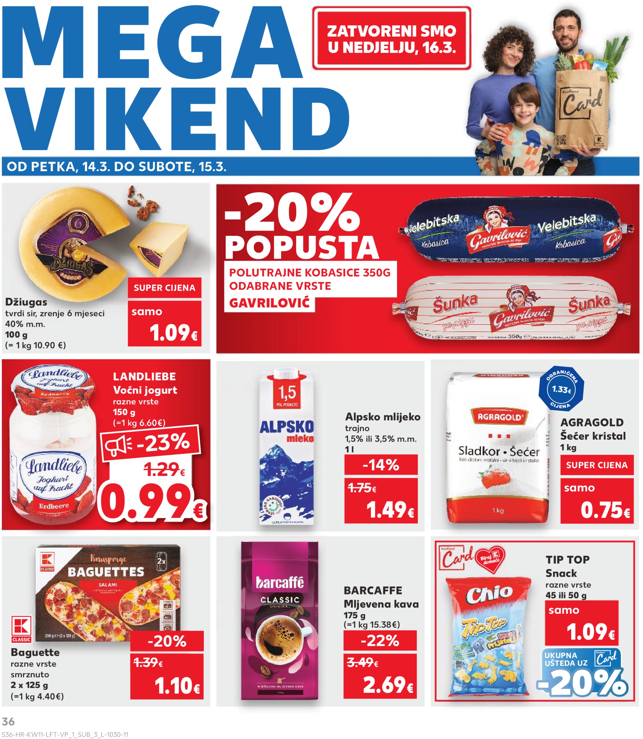 kaufland - Kaufland - Mega Prilika katalog vrijedi od 12.03. do 18.03. - page: 36