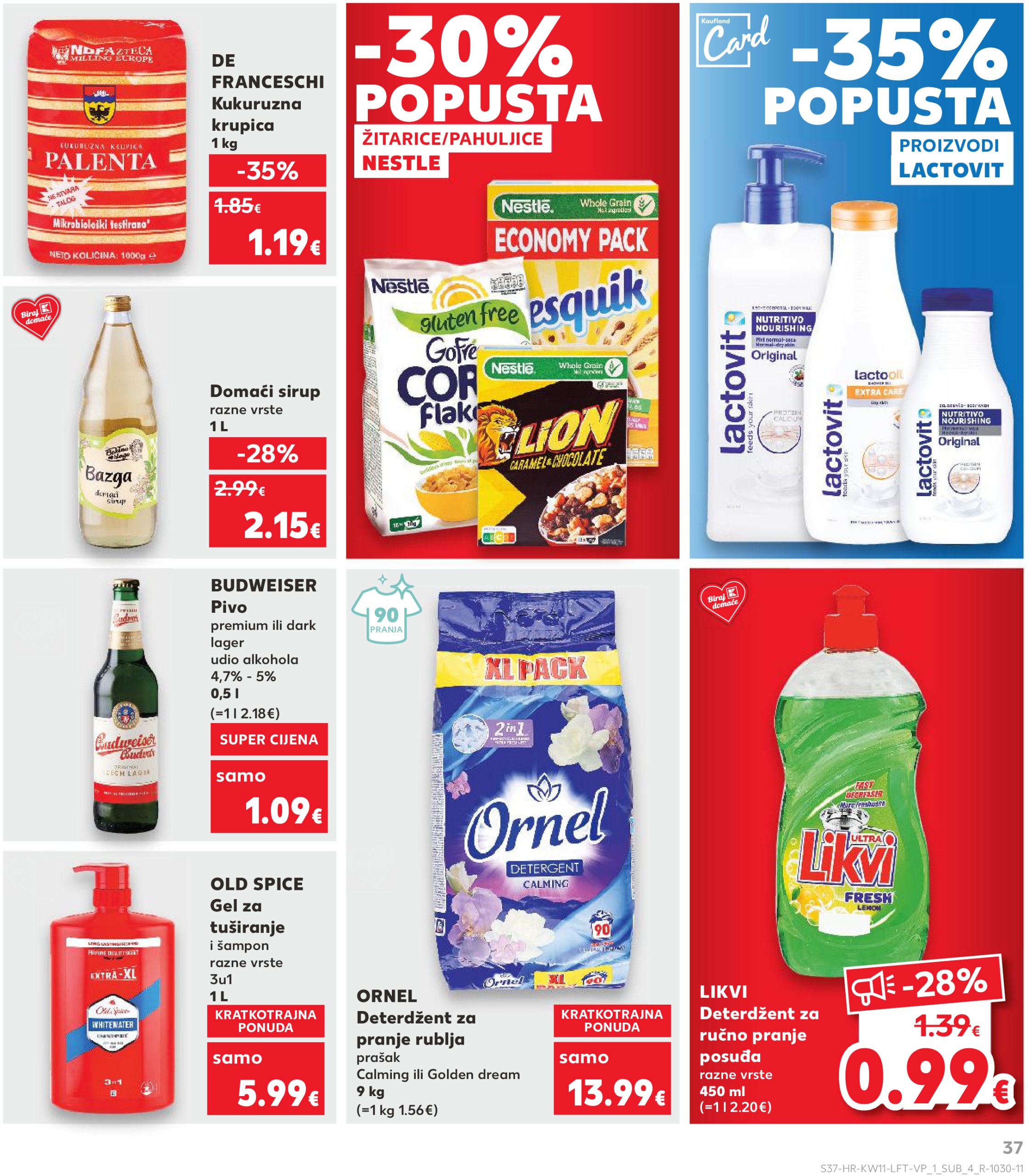 kaufland - Kaufland - Mega Prilika katalog vrijedi od 12.03. do 18.03. - page: 37