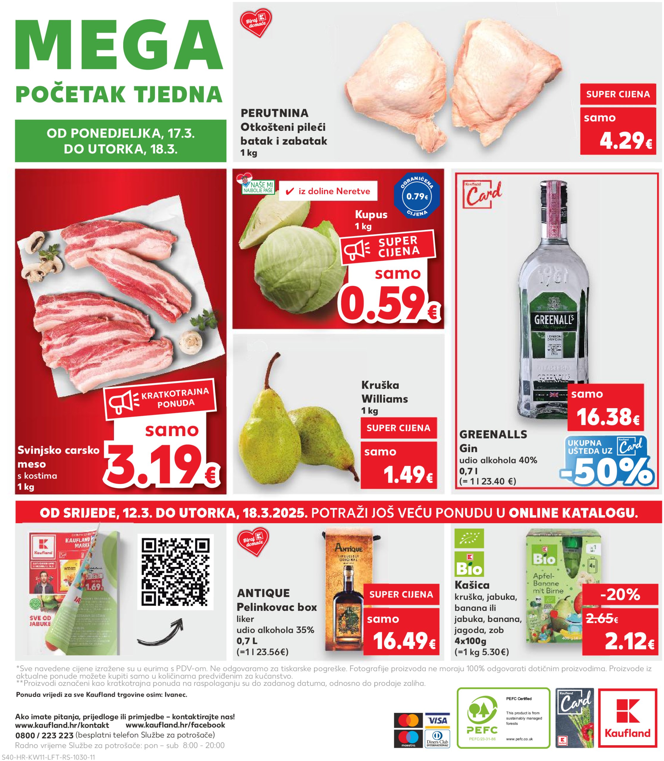 kaufland - Kaufland - Mega Prilika katalog vrijedi od 12.03. do 18.03. - page: 40