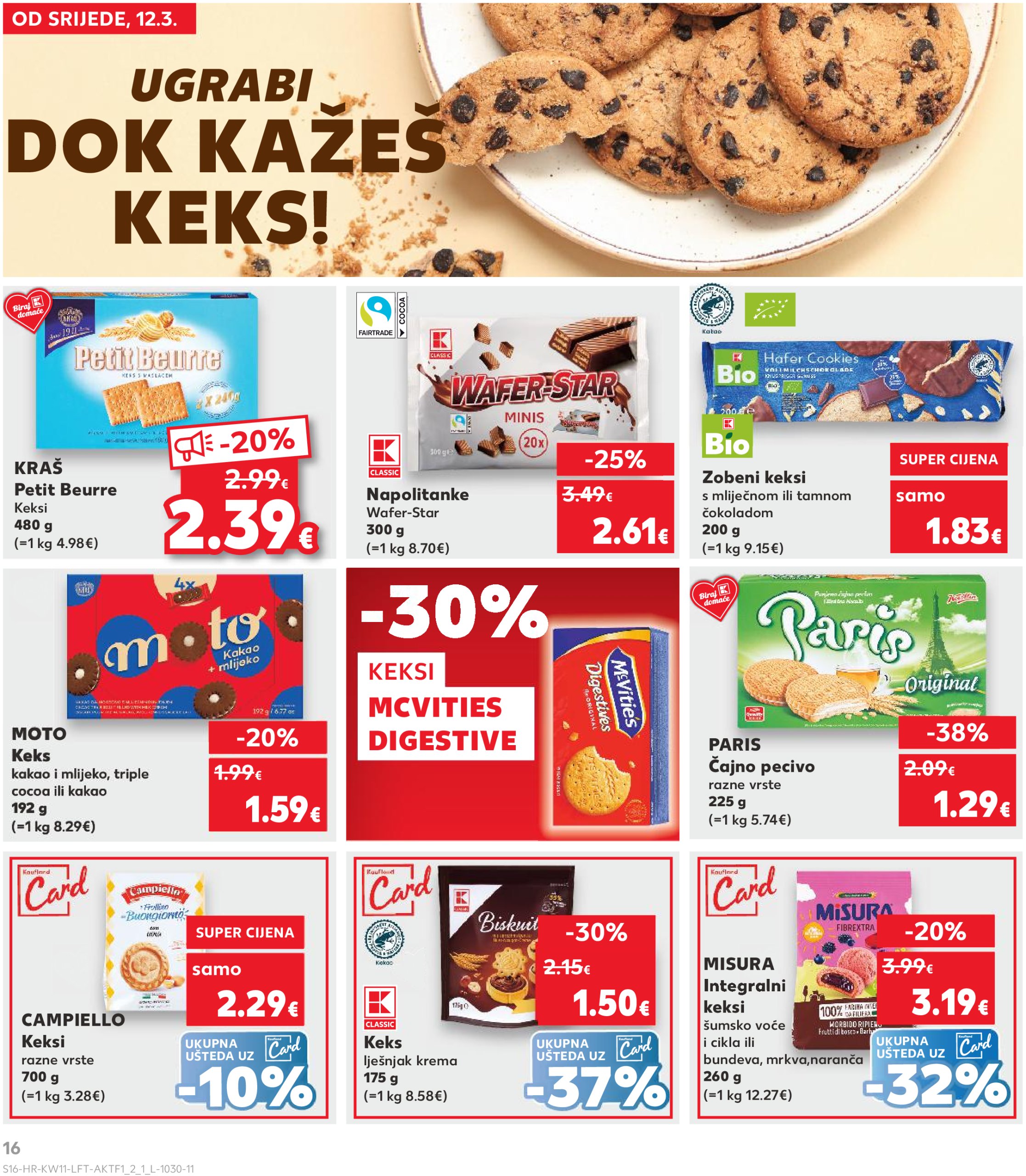 kaufland - Kaufland - Mega Prilika katalog vrijedi od 12.03. do 18.03. - page: 16