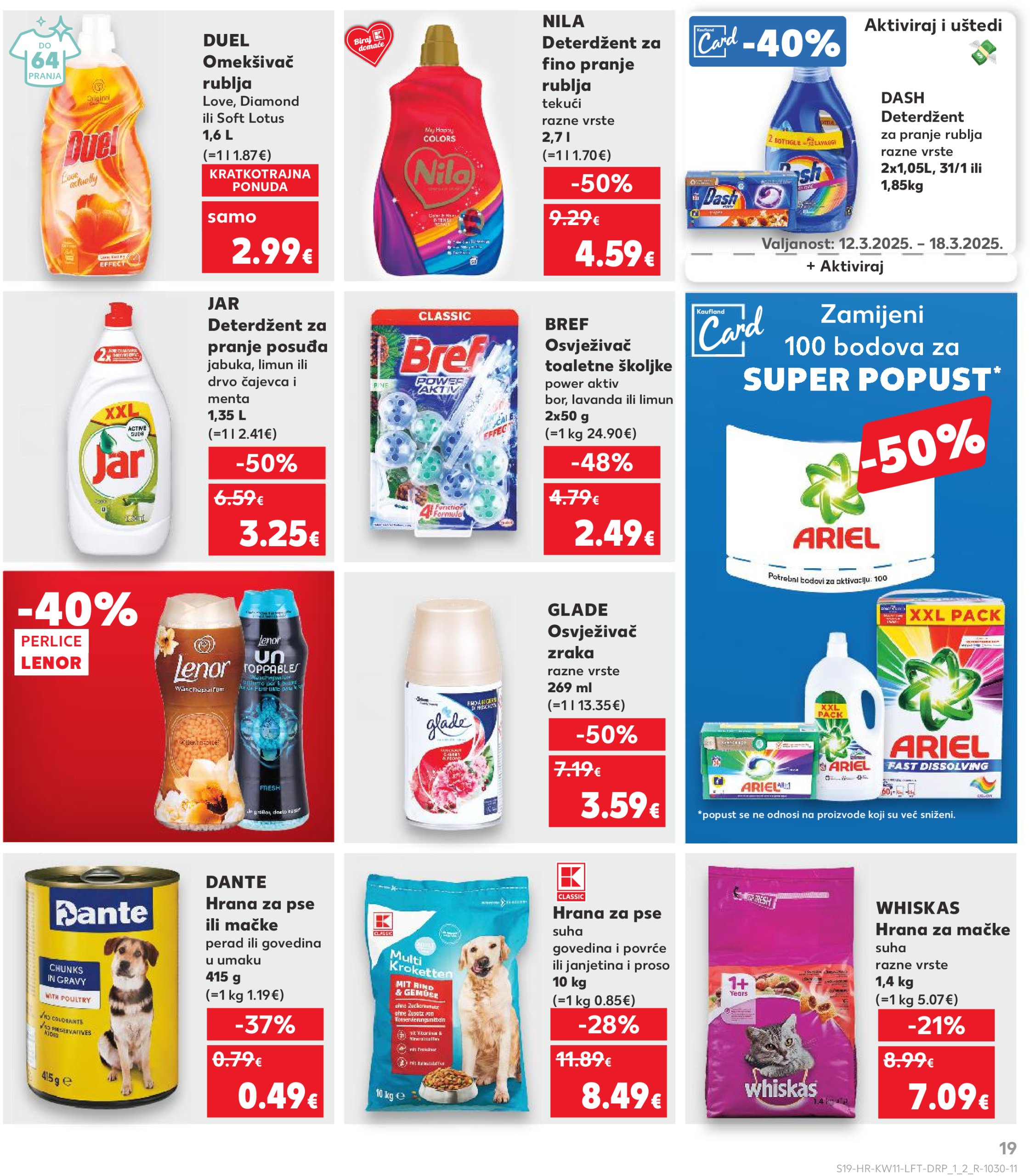 kaufland - Kaufland - Mega Prilika katalog vrijedi od 12.03. do 18.03. - page: 19