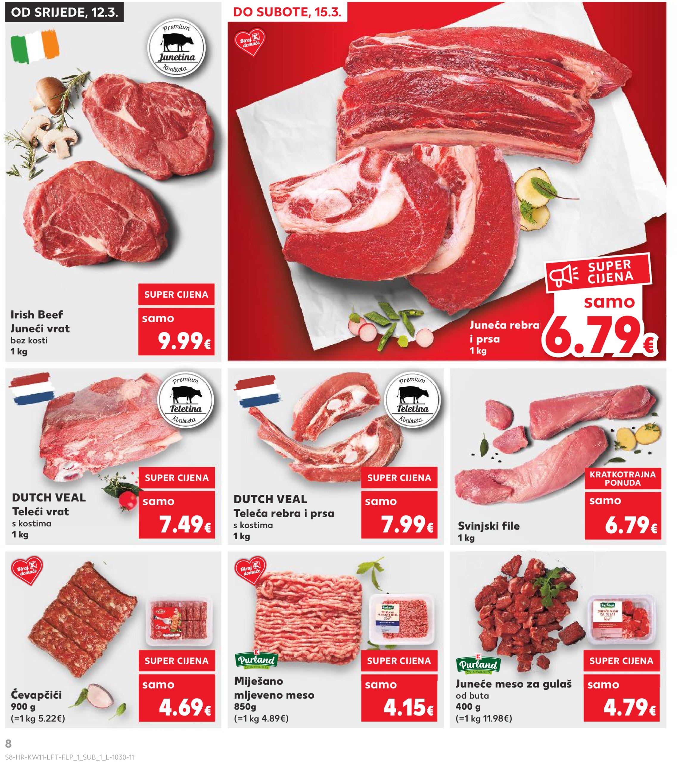 kaufland - Kaufland - Mega Prilika katalog vrijedi od 12.03. do 18.03. - page: 8