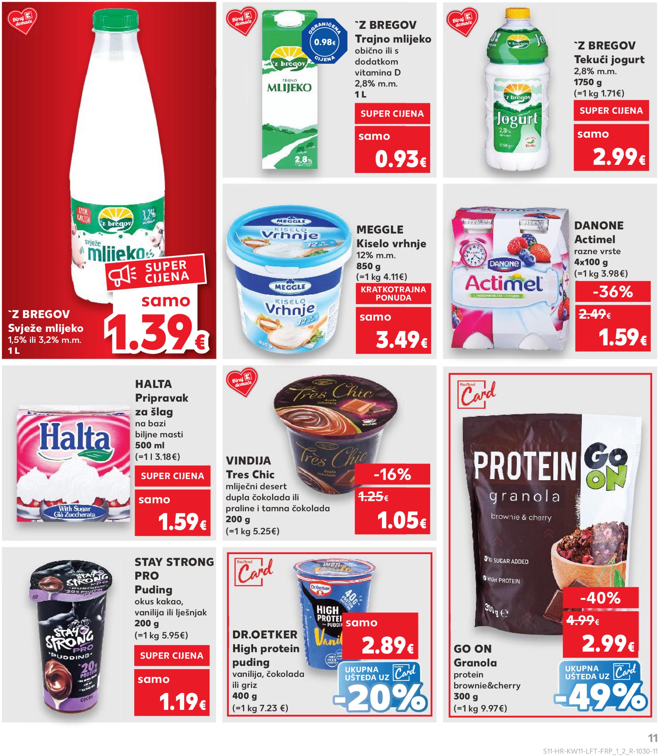 kaufland - Kaufland - Mega Prilika katalog vrijedi od 12.03. do 18.03. - page: 11