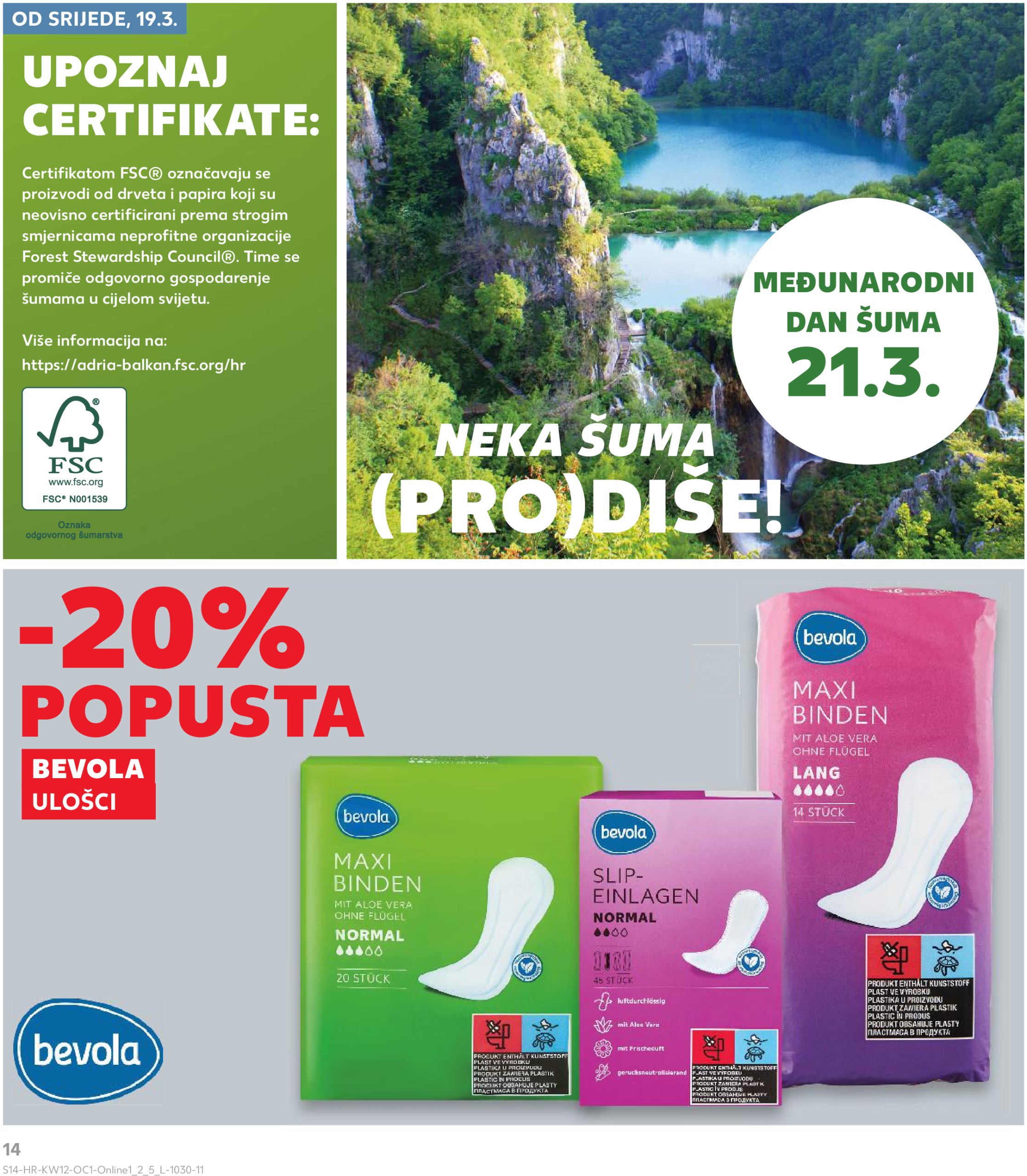 kaufland - Kaufland - Marke katalog vrijedi od 19.03. do 25.03. - page: 14