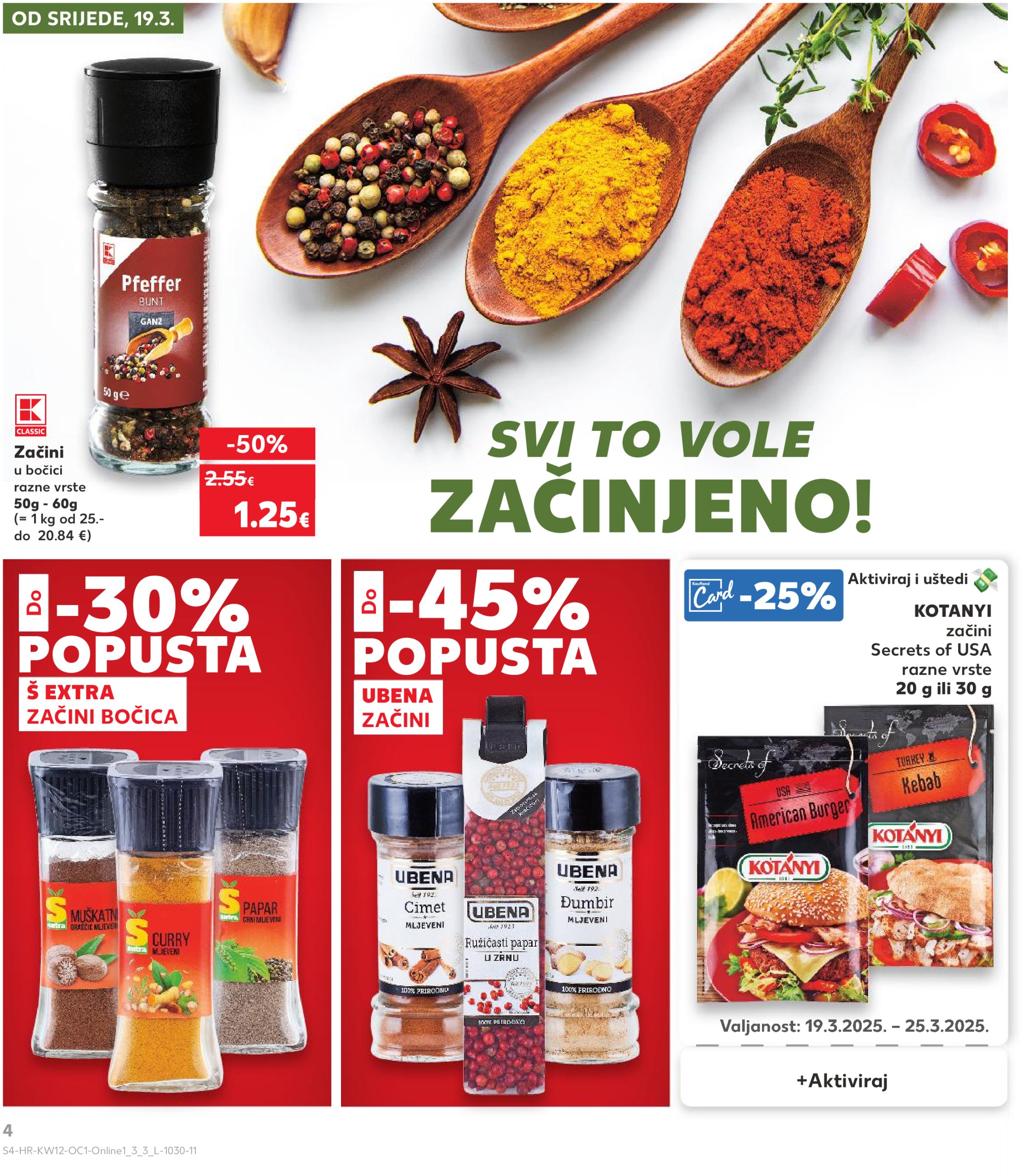 kaufland - Kaufland - Marke katalog vrijedi od 19.03. do 25.03. - page: 4