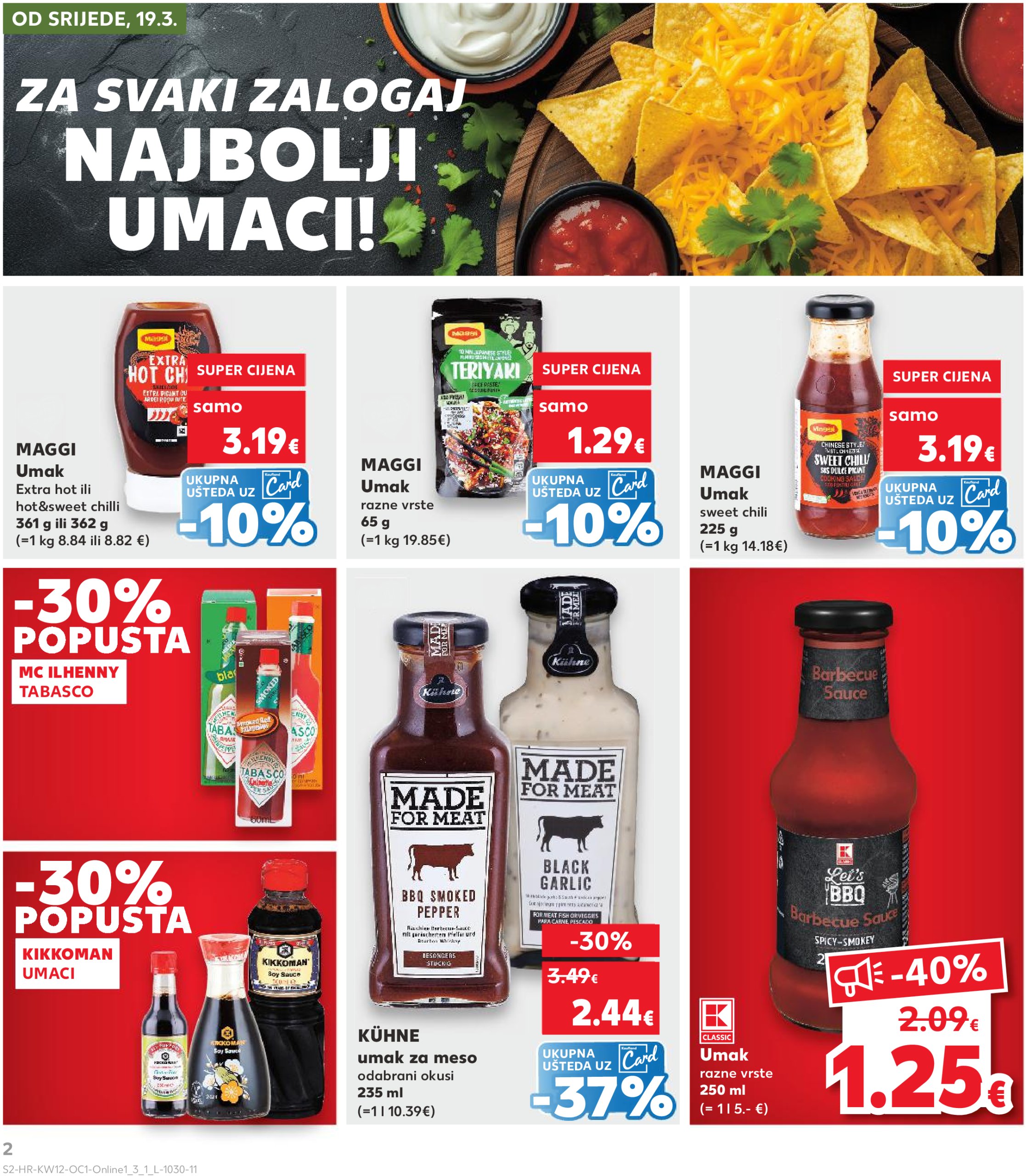 kaufland - Kaufland - Marke katalog vrijedi od 19.03. do 25.03. - page: 2
