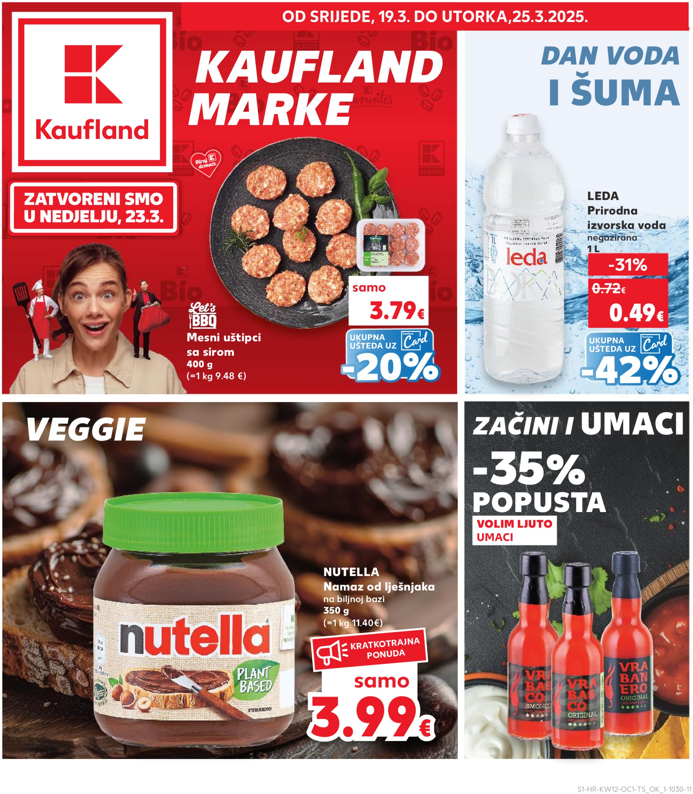 kaufland - Kaufland - Marke katalog vrijedi od 19.03. do 25.03.