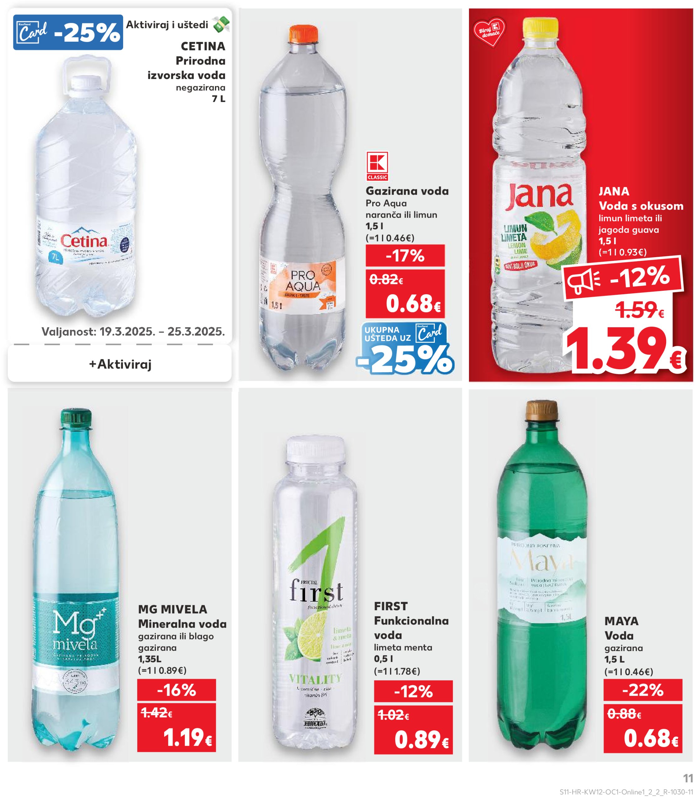 kaufland - Kaufland - Marke katalog vrijedi od 19.03. do 25.03. - page: 11