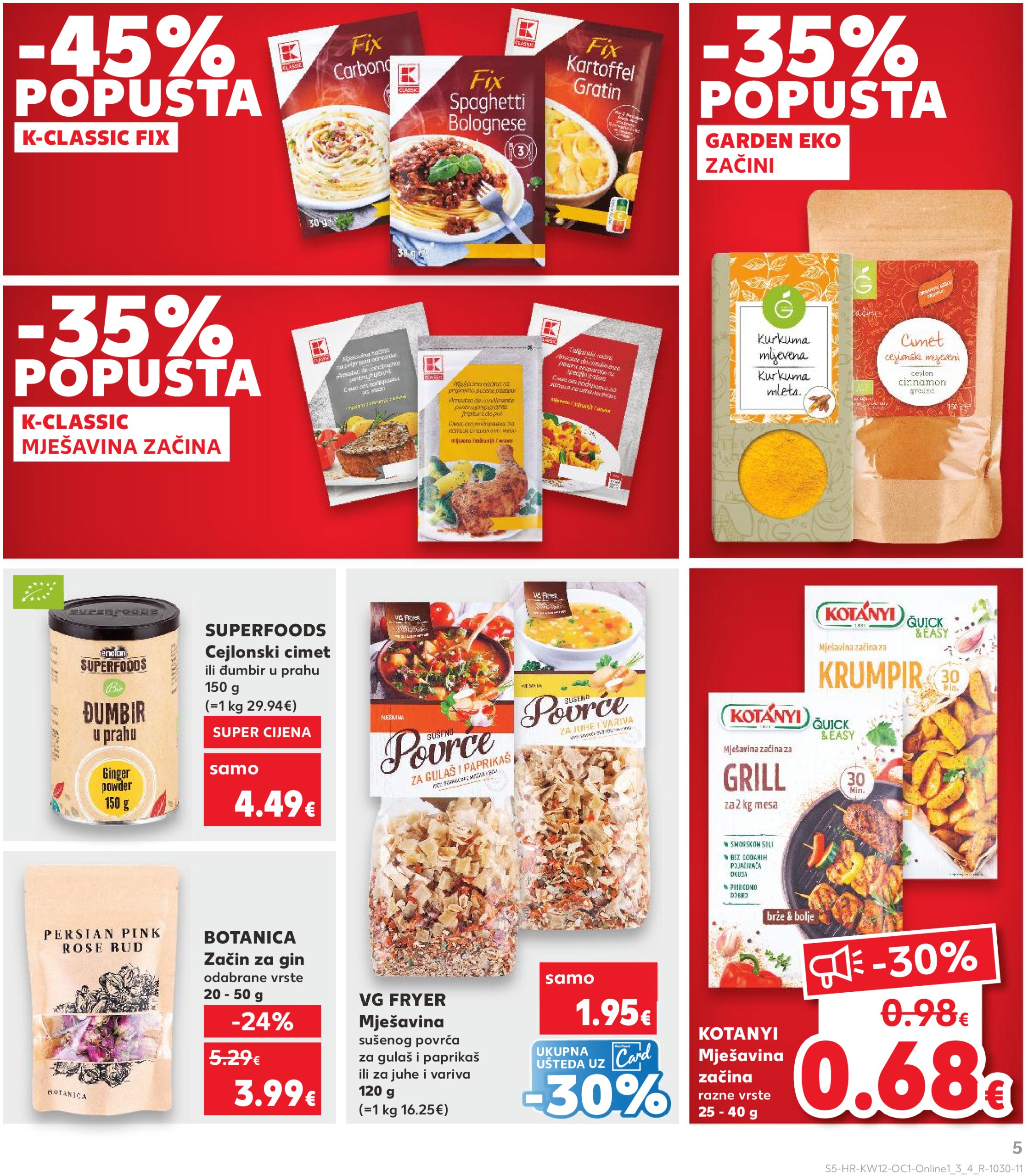 kaufland - Kaufland - Marke katalog vrijedi od 19.03. do 25.03. - page: 5