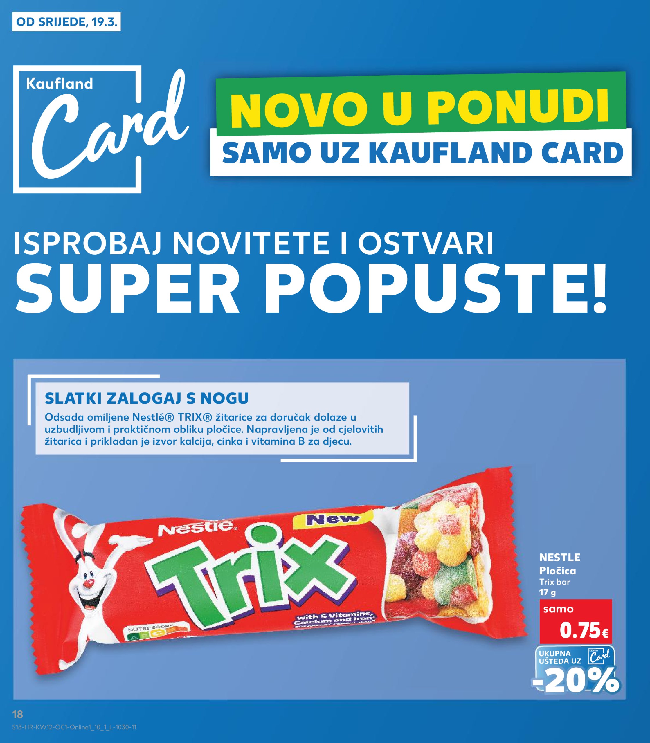 kaufland - Kaufland - Marke katalog vrijedi od 19.03. do 25.03. - page: 18