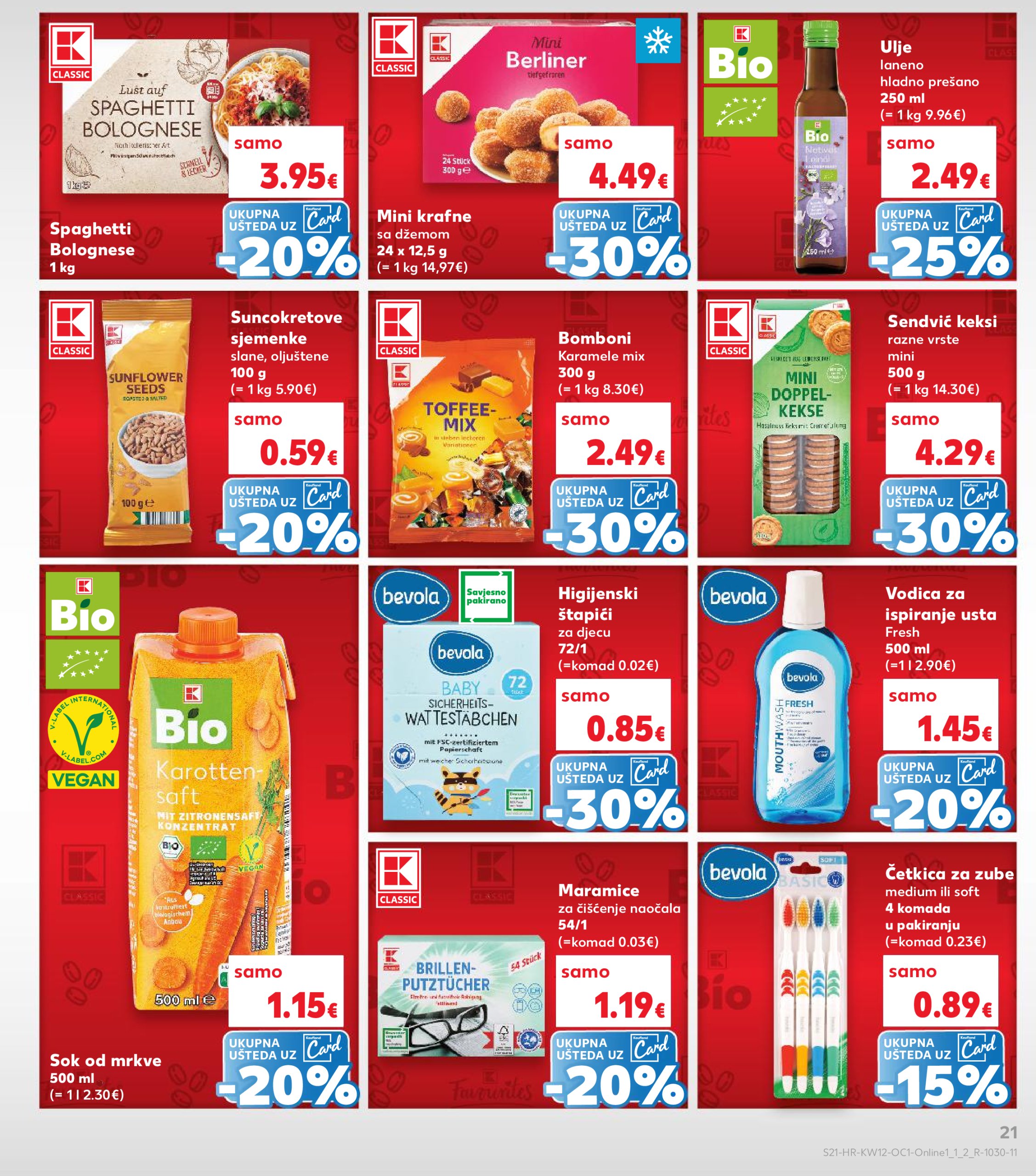 kaufland - Kaufland - Marke katalog vrijedi od 19.03. do 25.03. - page: 21